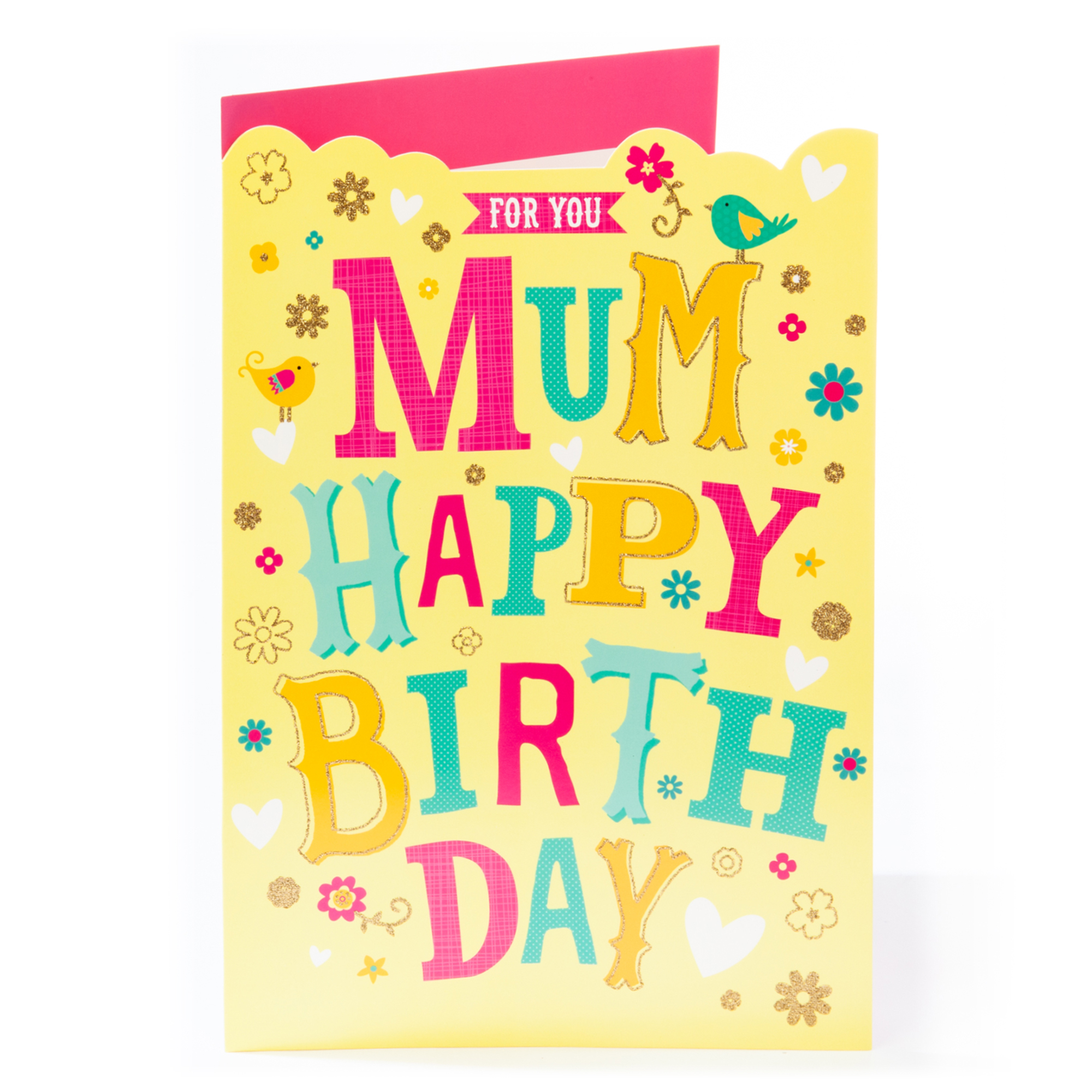 Giant Birthday Card - For You Mum 