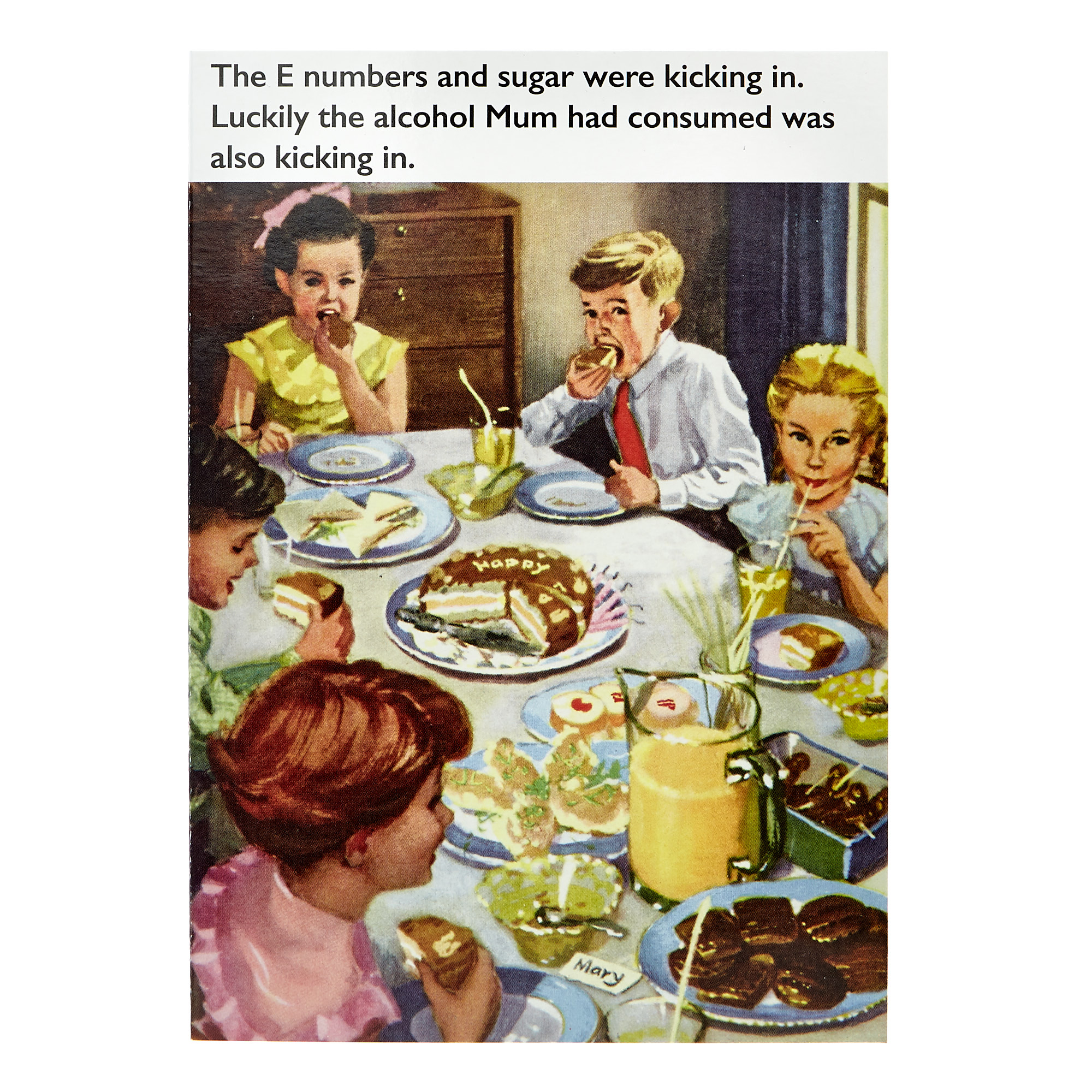 Ladybird Books Card - E Numbers & Sugar