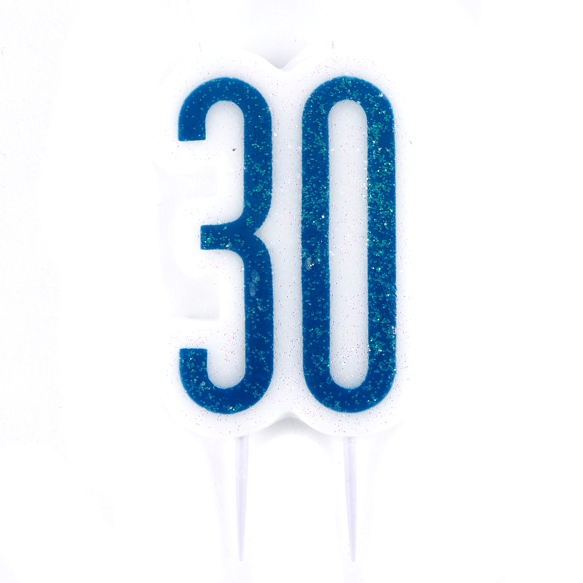 Blue 30th Birthday Party Accessories Kit - 11 Piece