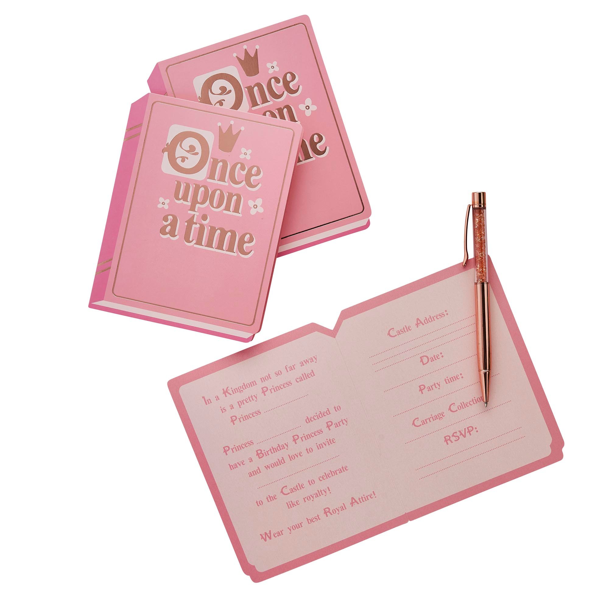 Fairytale Book Party Invitations - Pack of 10