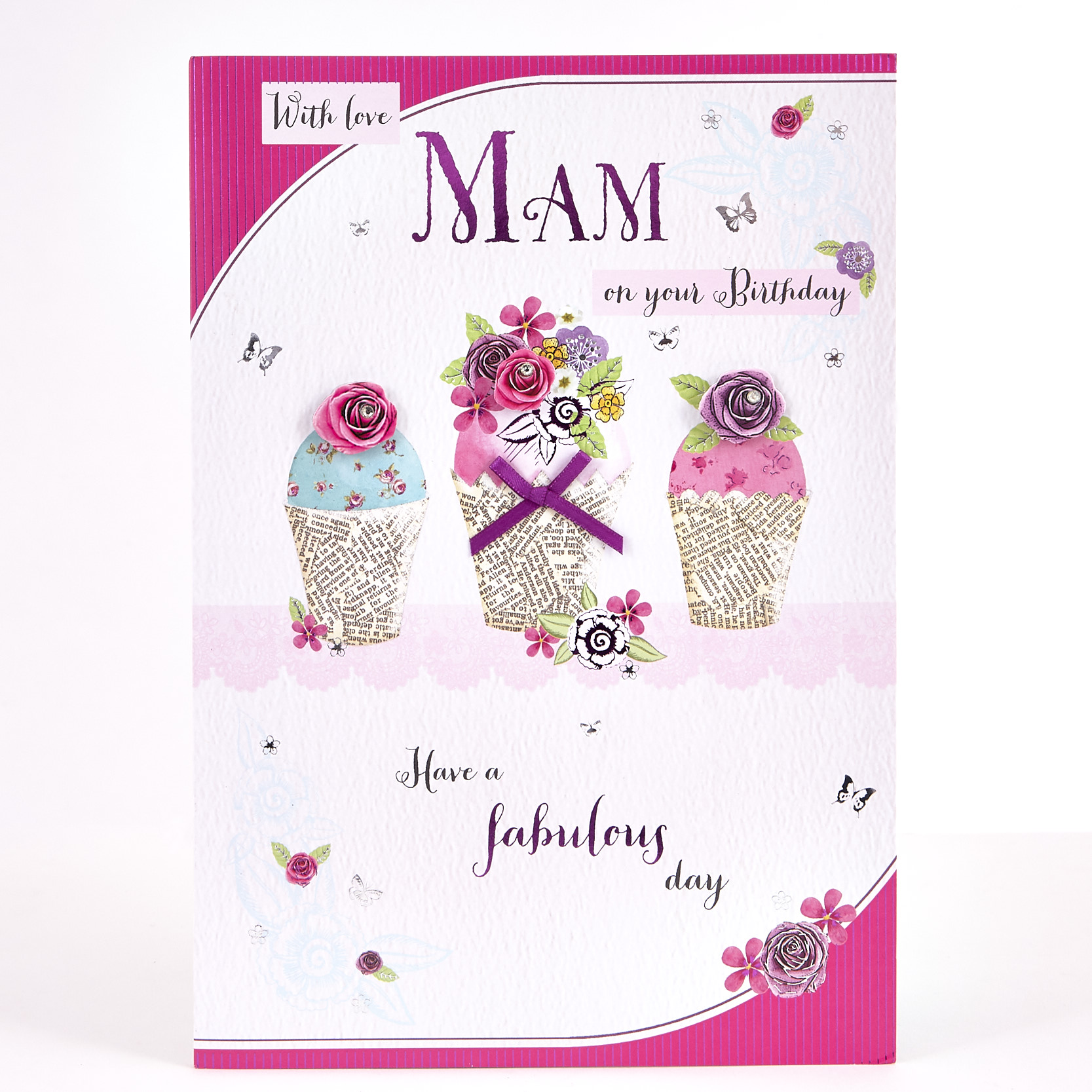 Signature Collection Birthday Card - Mam Cakes
