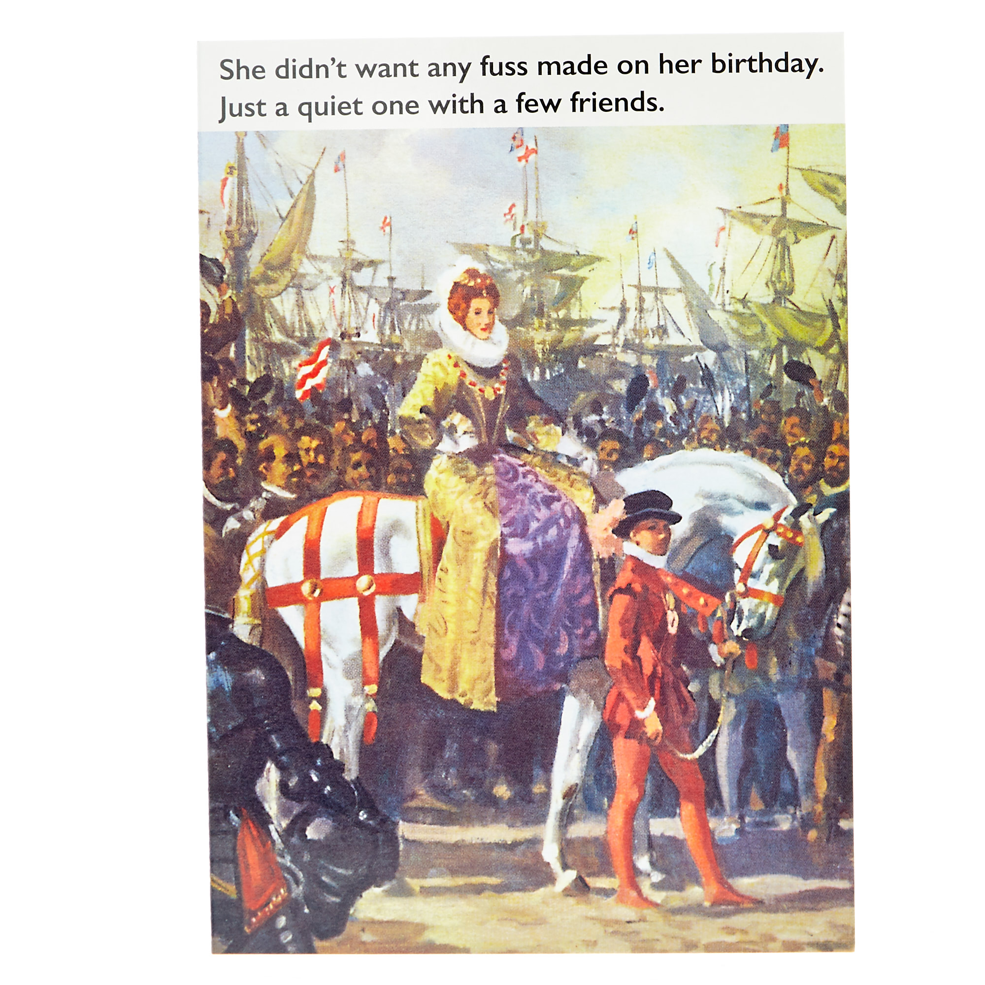 Ladybird Books Birthday Card - Just A Quiet One