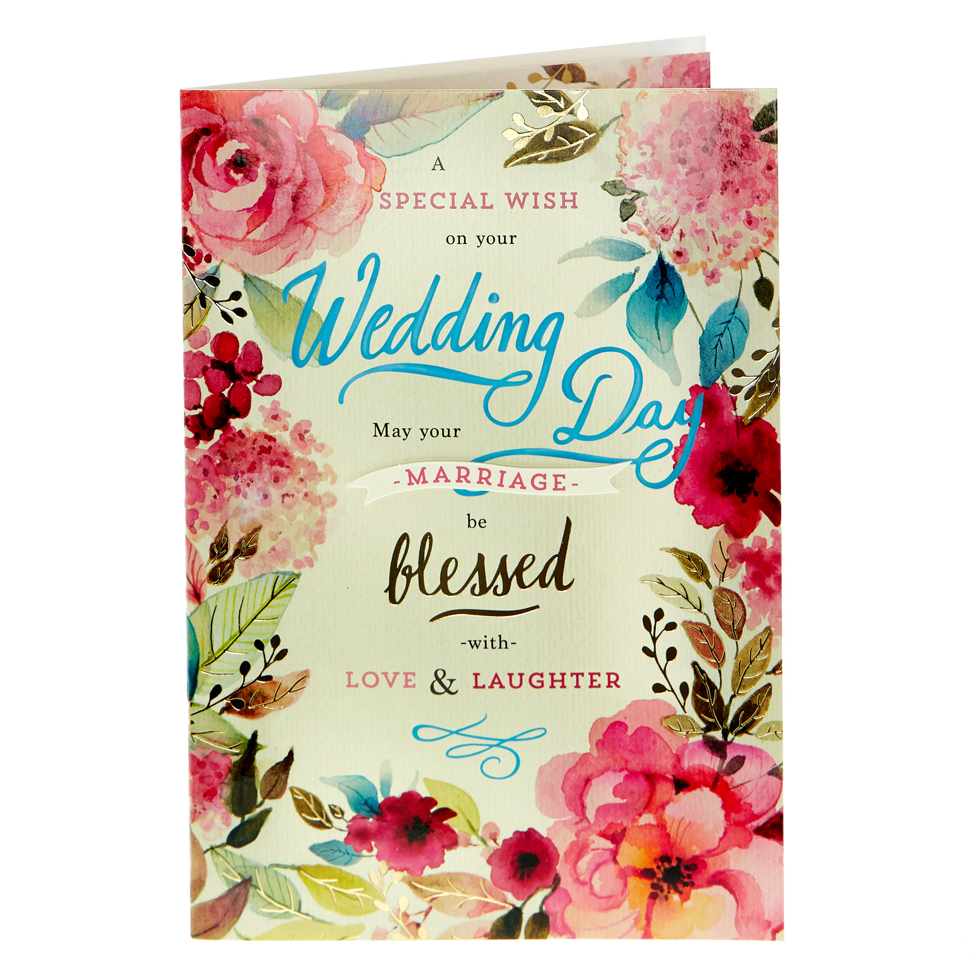 Wedding Card - May Your Marriage Be Blessed 