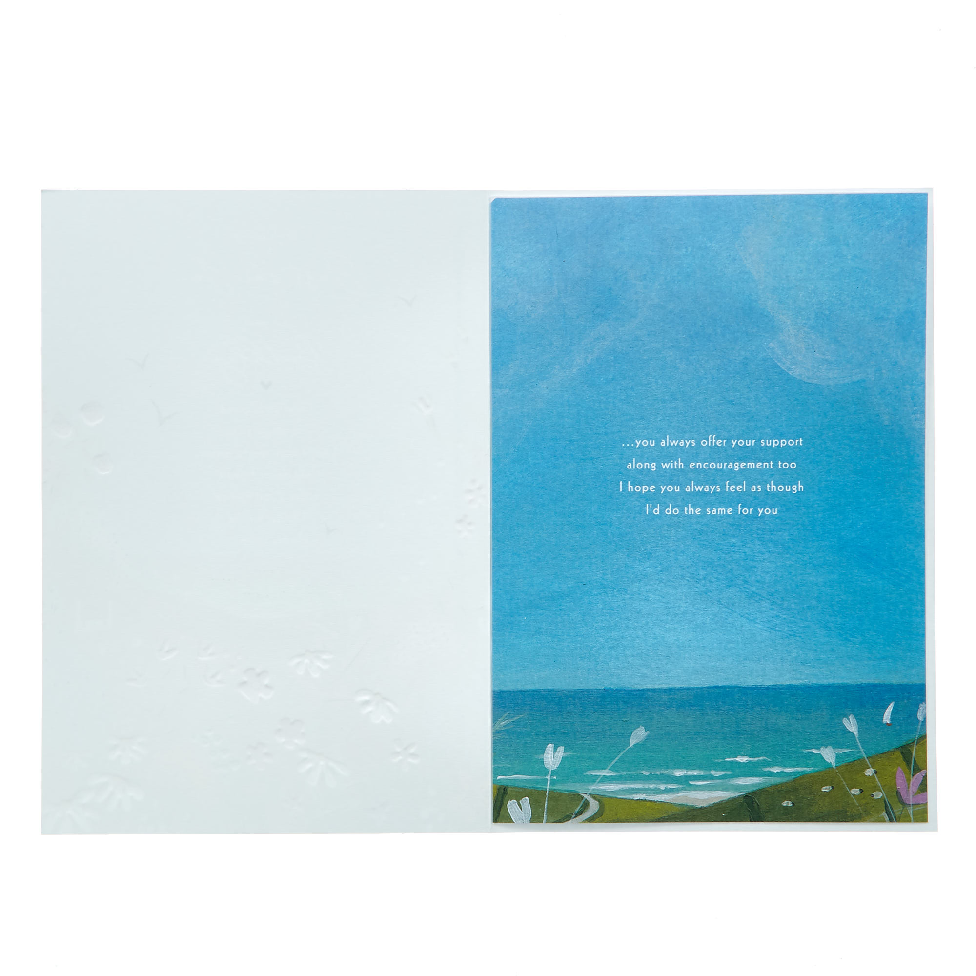 Birthday Card - Just For You I Feel So Blessed