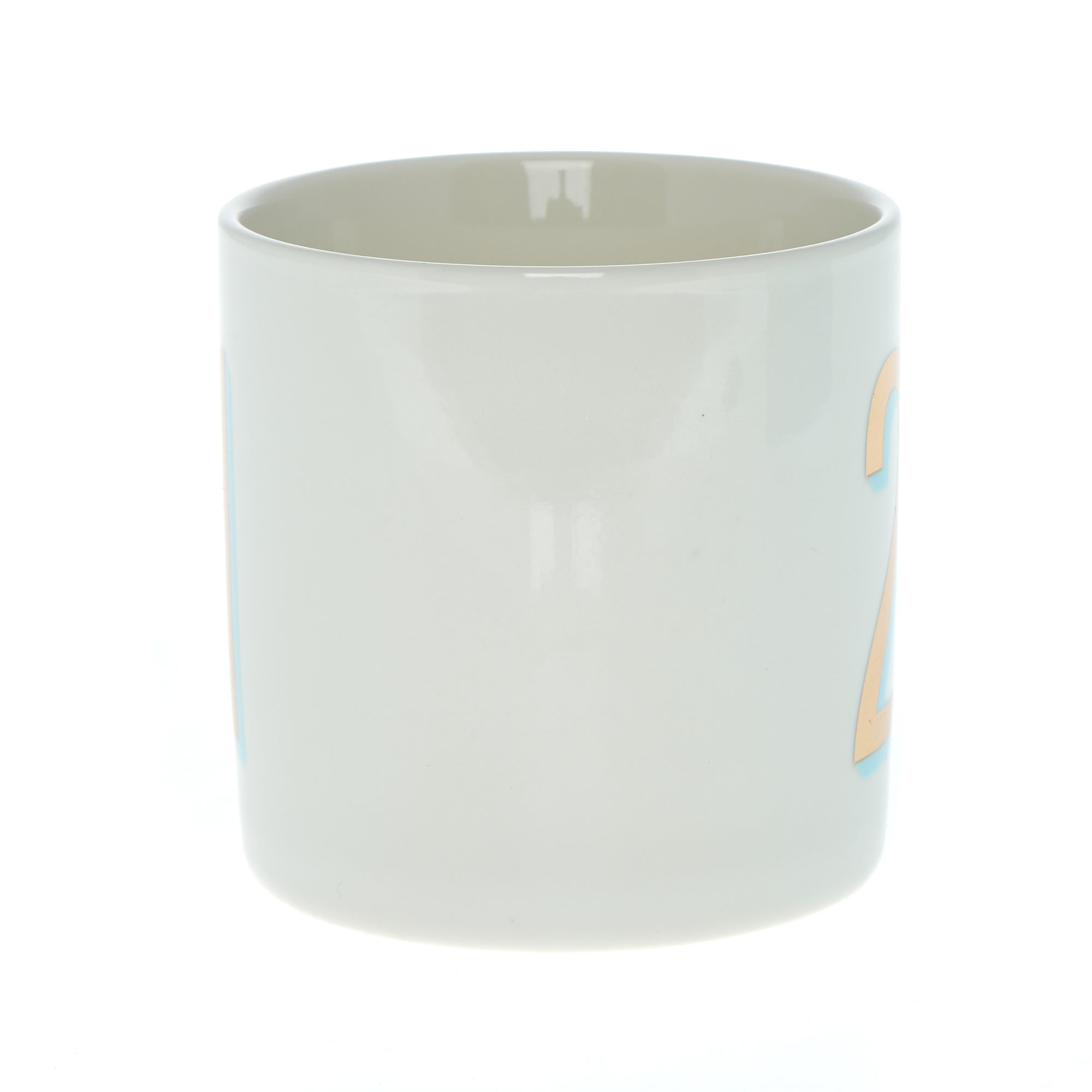Blue & Gold 21st Birthday Mug in a Box