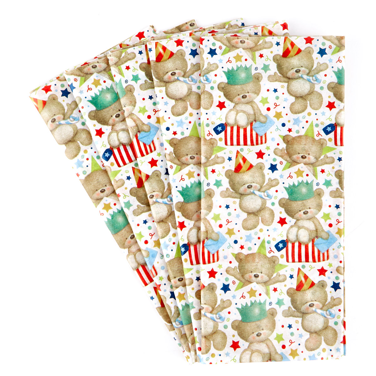 Hugs Bear Tissue Paper - 7 Sheets