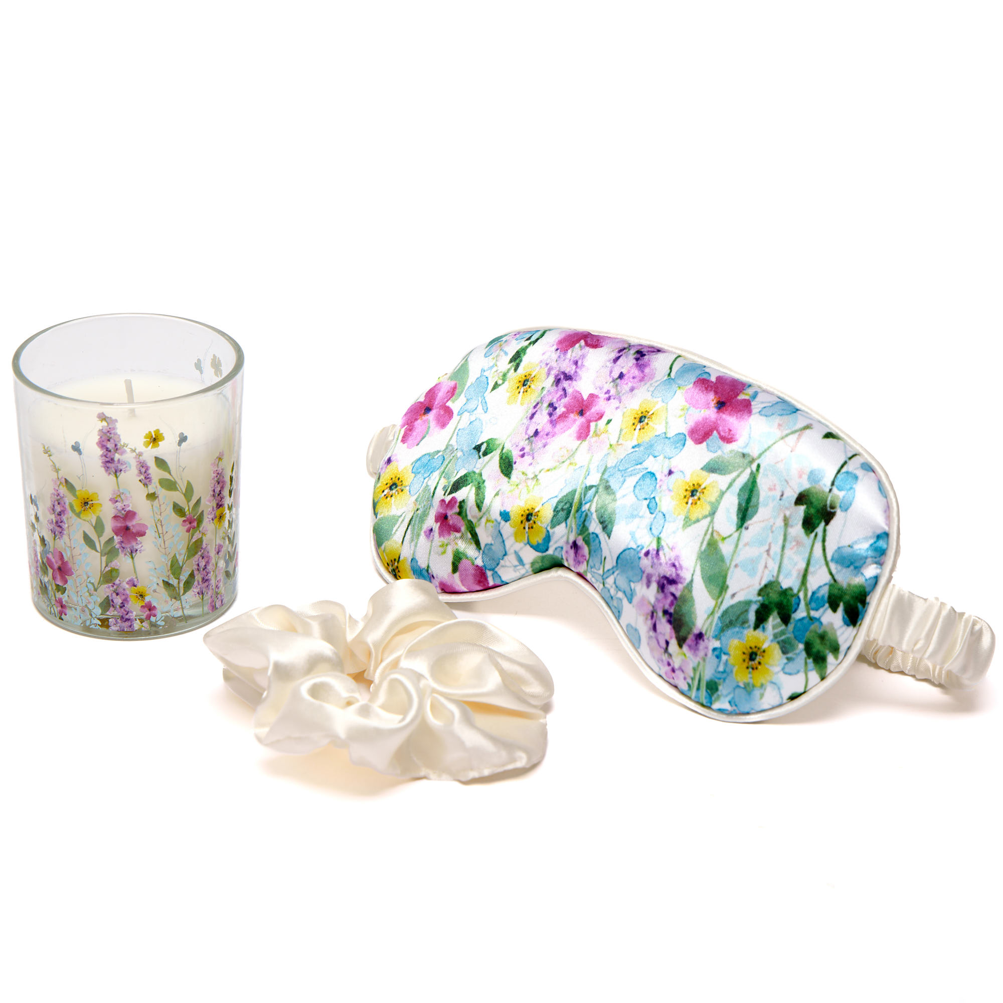 A Wonderful Mum Eye Mask, Candle & Scrunchie Set
