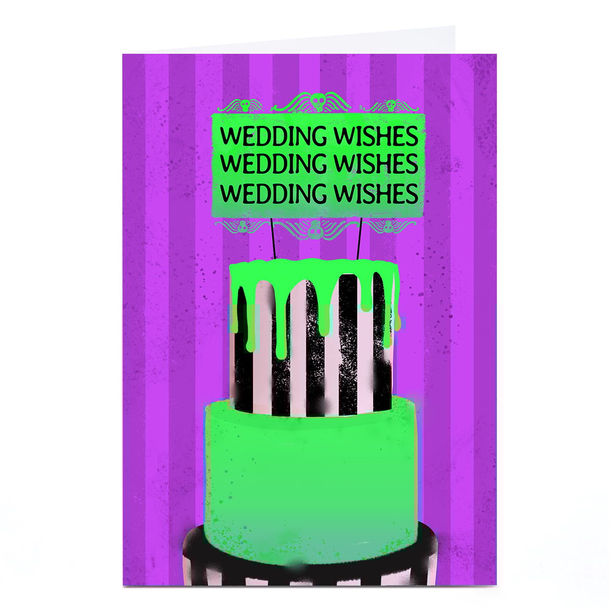 Personalised Wedding Card - Wedding Wishes Wedding Wishes