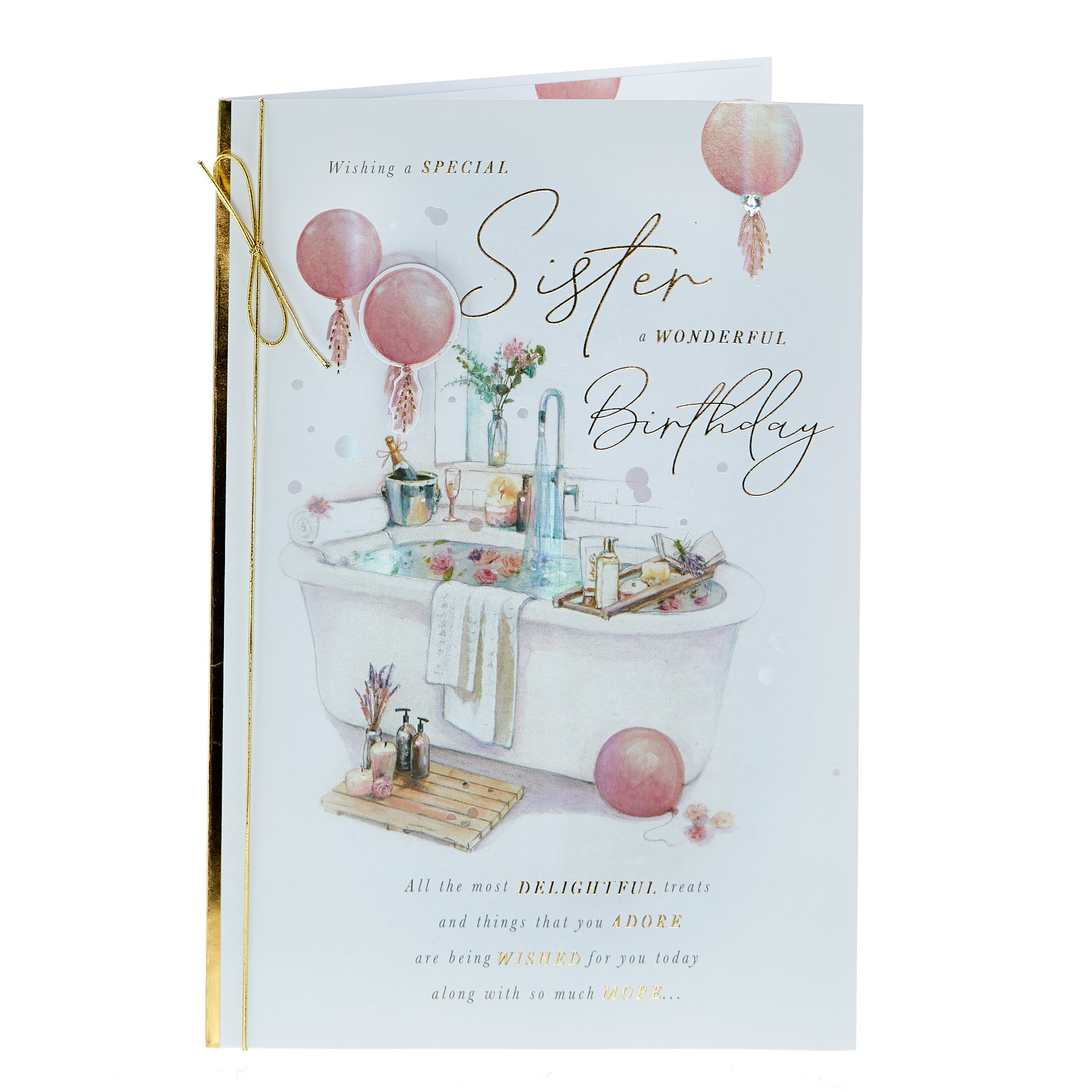 Birthday Card - Special Sister Delightful Treats