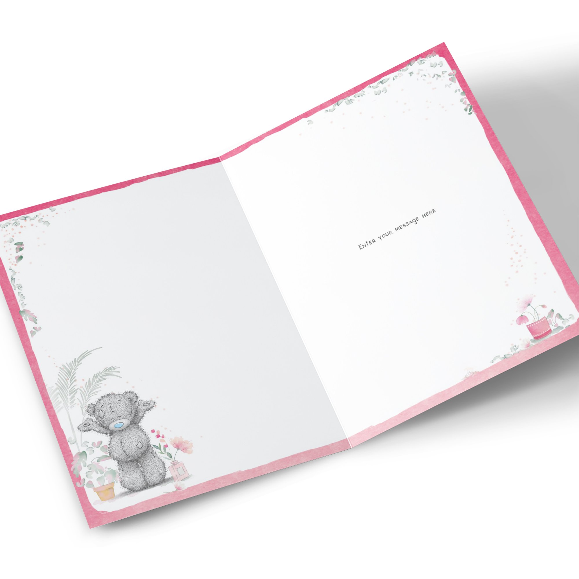 Photo Tatty Teddy Mother's Day Card - Heart Hands, Mom
