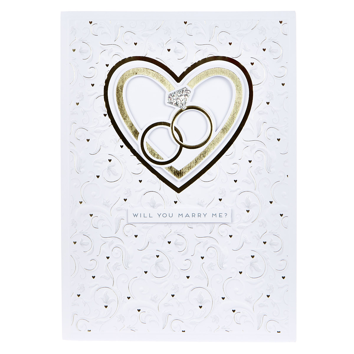 Deluxe Boxed Proposal Card - Will You Marry Me?
