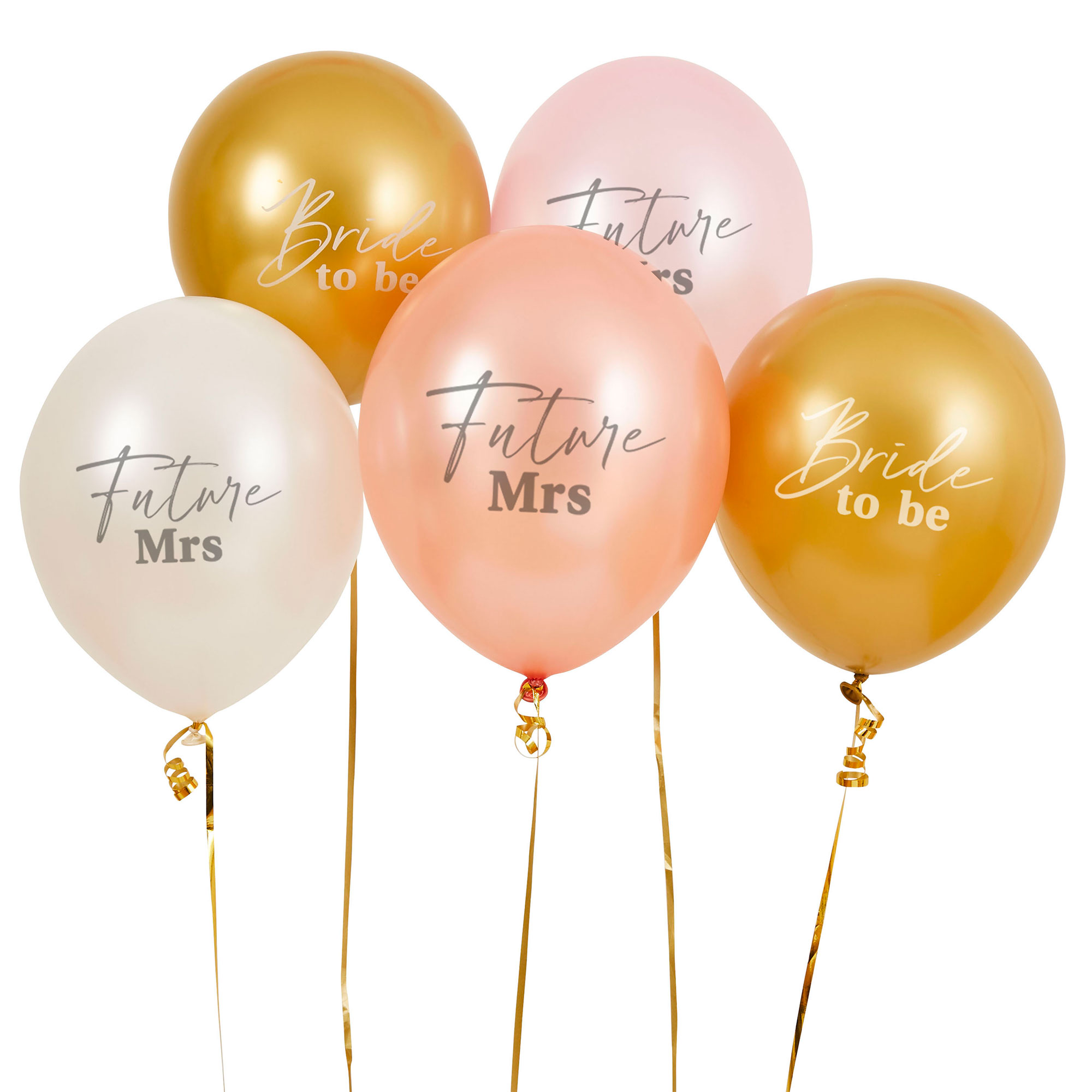Bride to Be Latex Balloons - Pack of 5