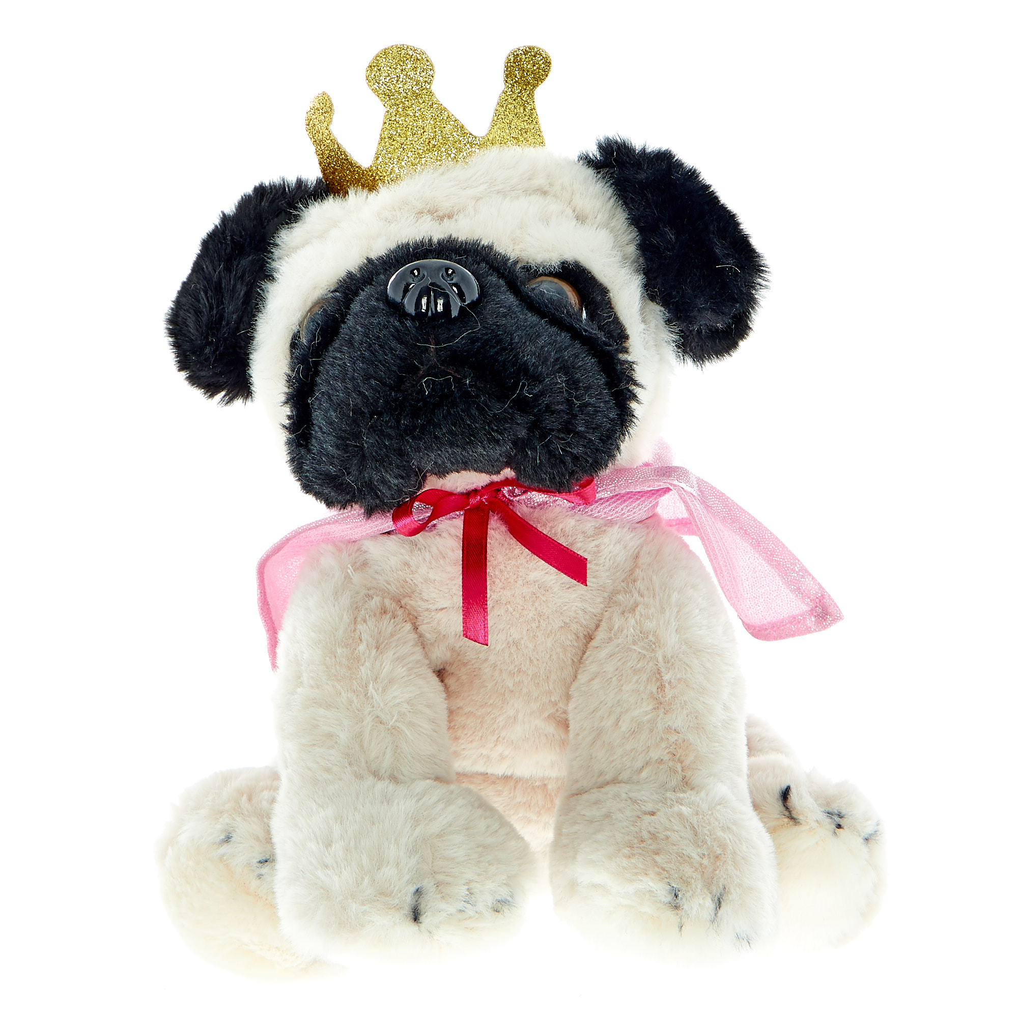 Princess Pug Soft Toy