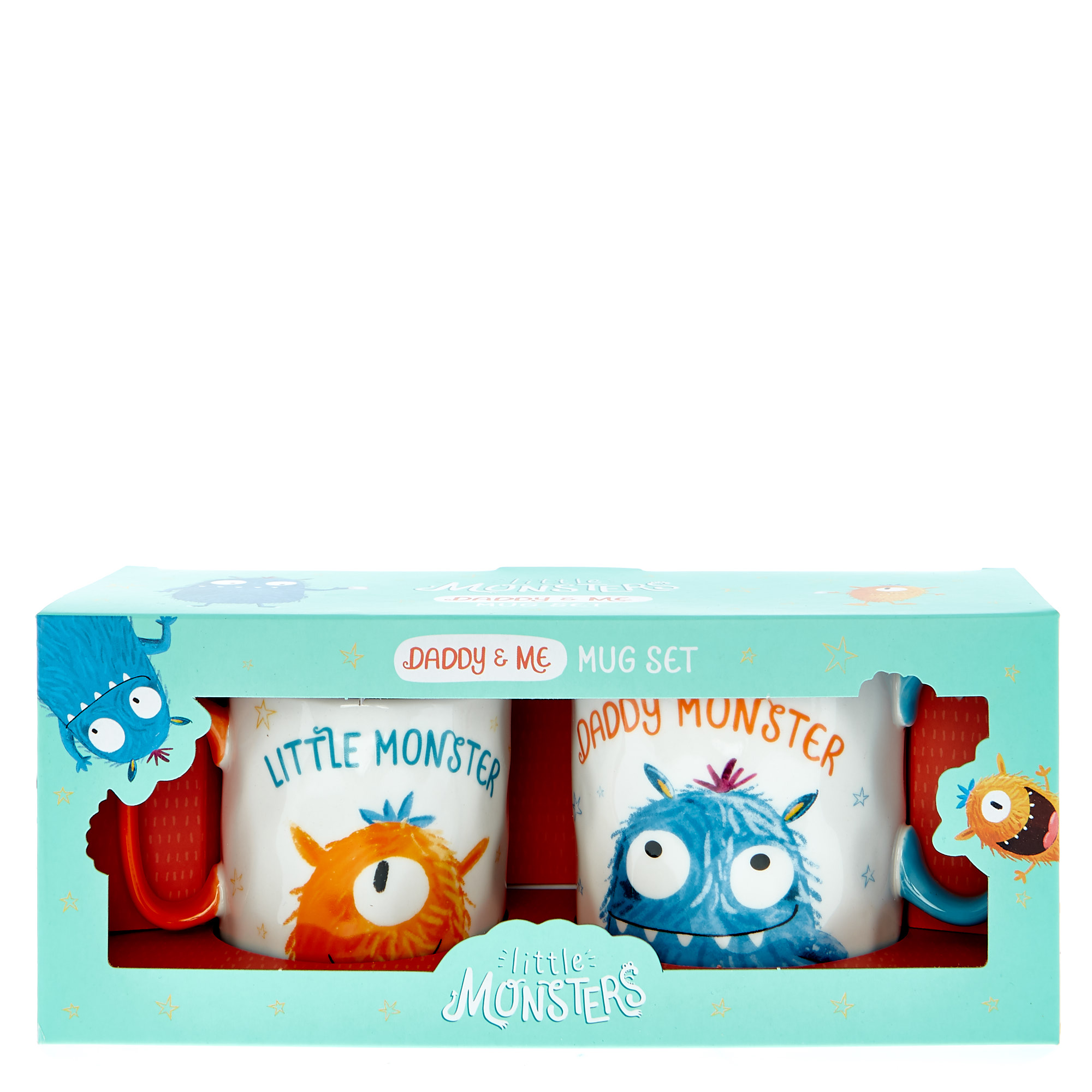 Little Monsters Daddy & Me Mugs - Set Of 2