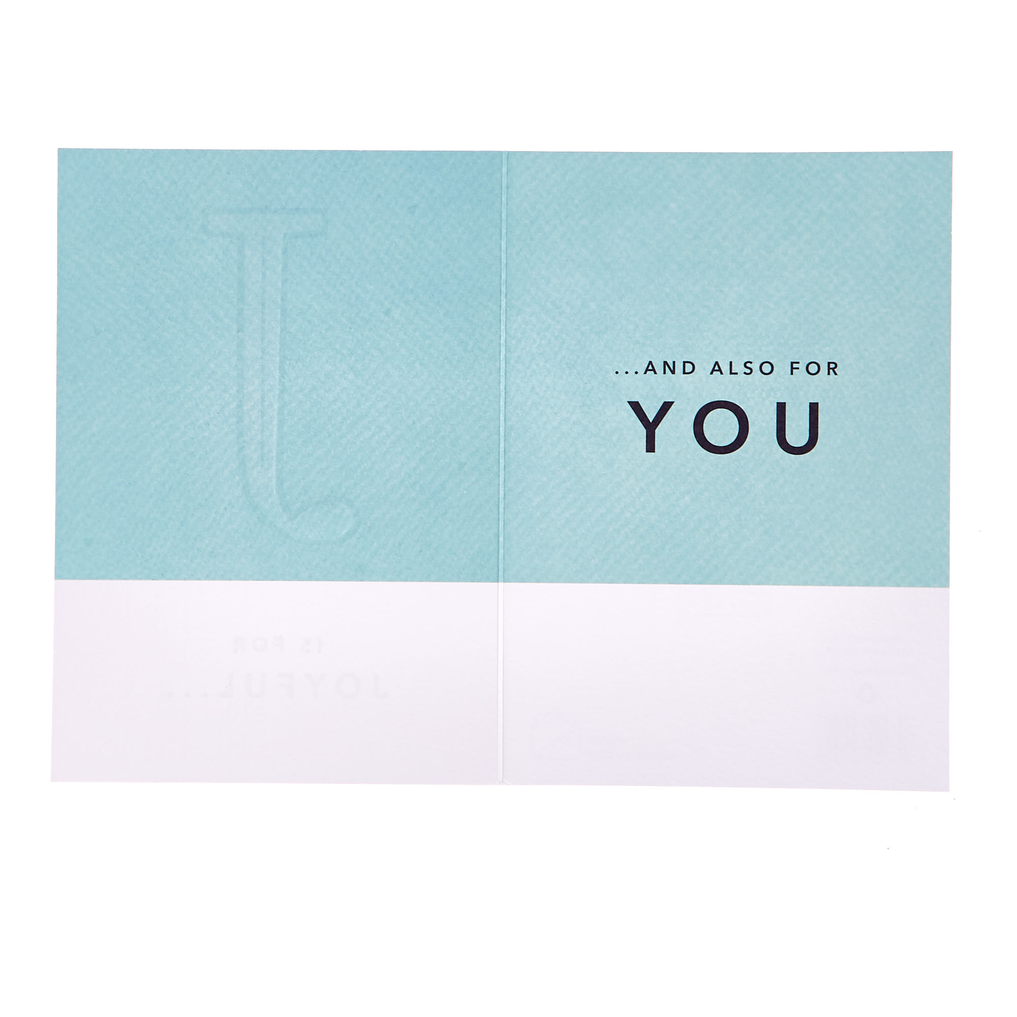 Any Occasion Card - J Is For Joyful