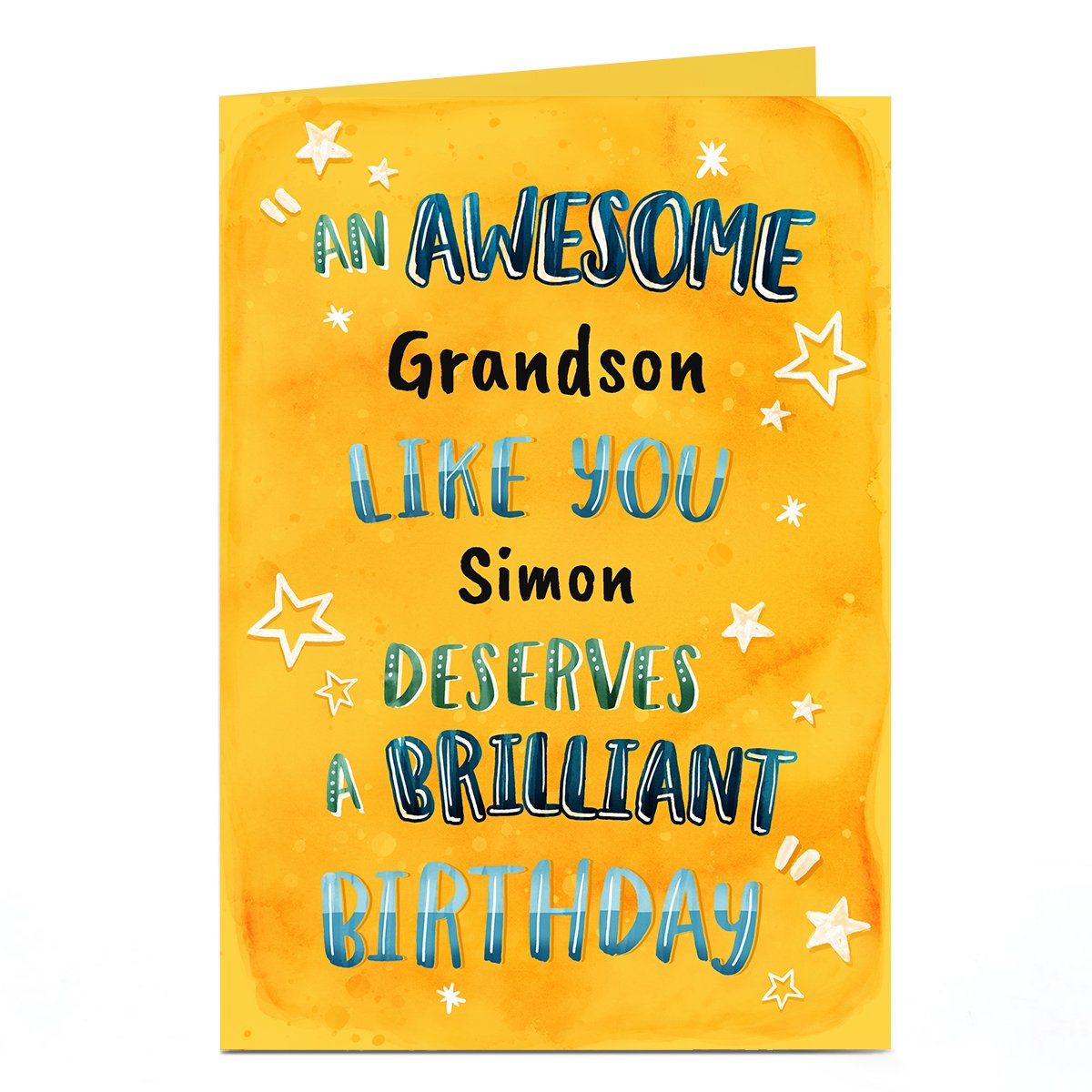 Personalised Birthday Card - Awesome Like You