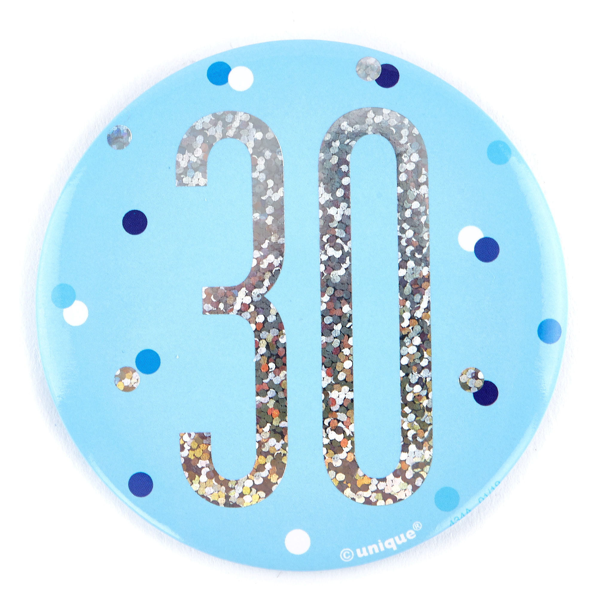 Blue 30th Birthday Party Accessories Kit - 11 Piece