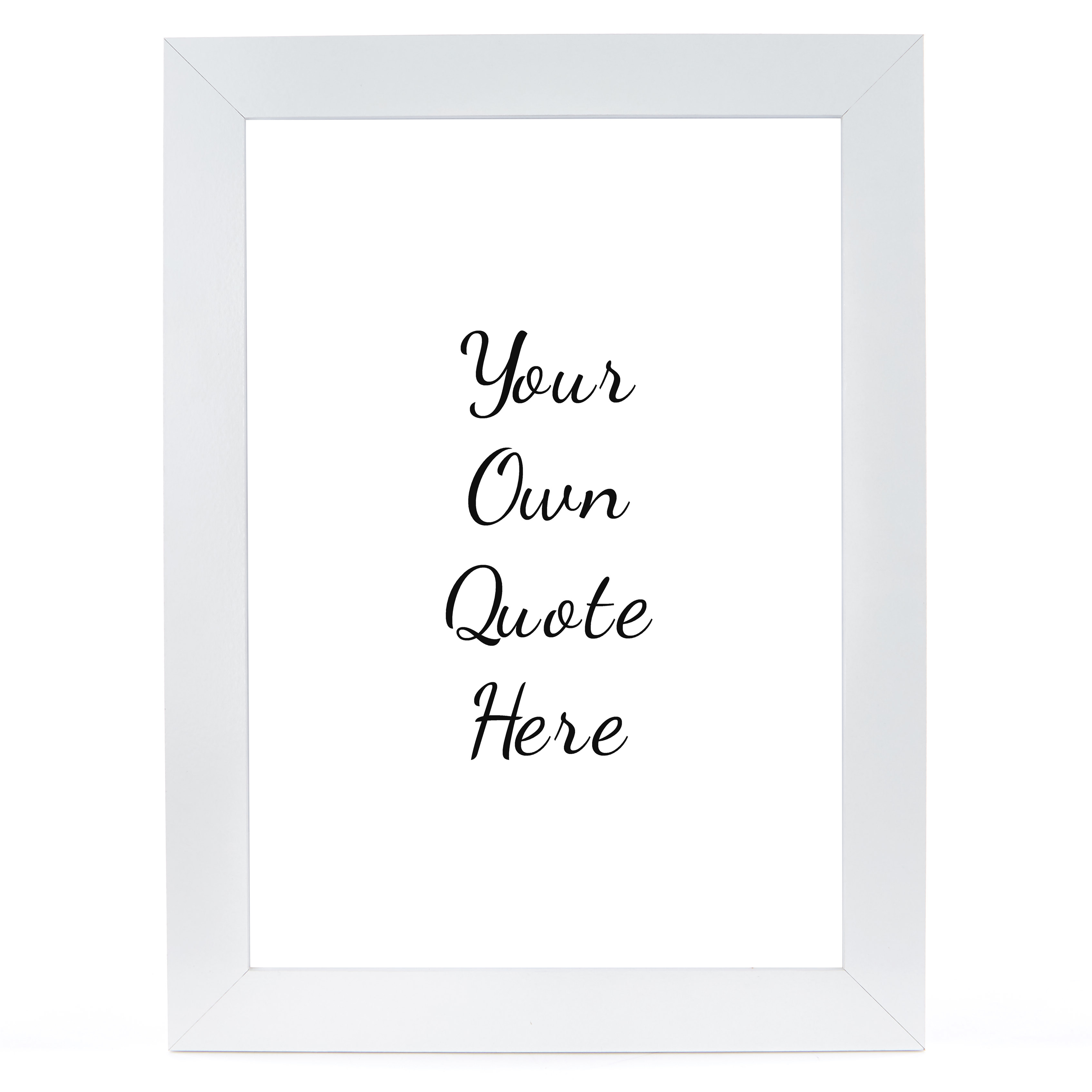 Personalised Print - Your Own Quote Here