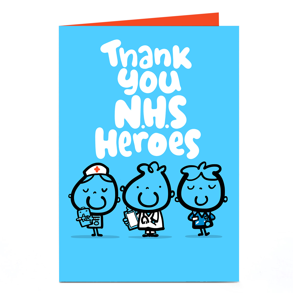 Personalised Fruitloops Thank You Card - NHS Heroes