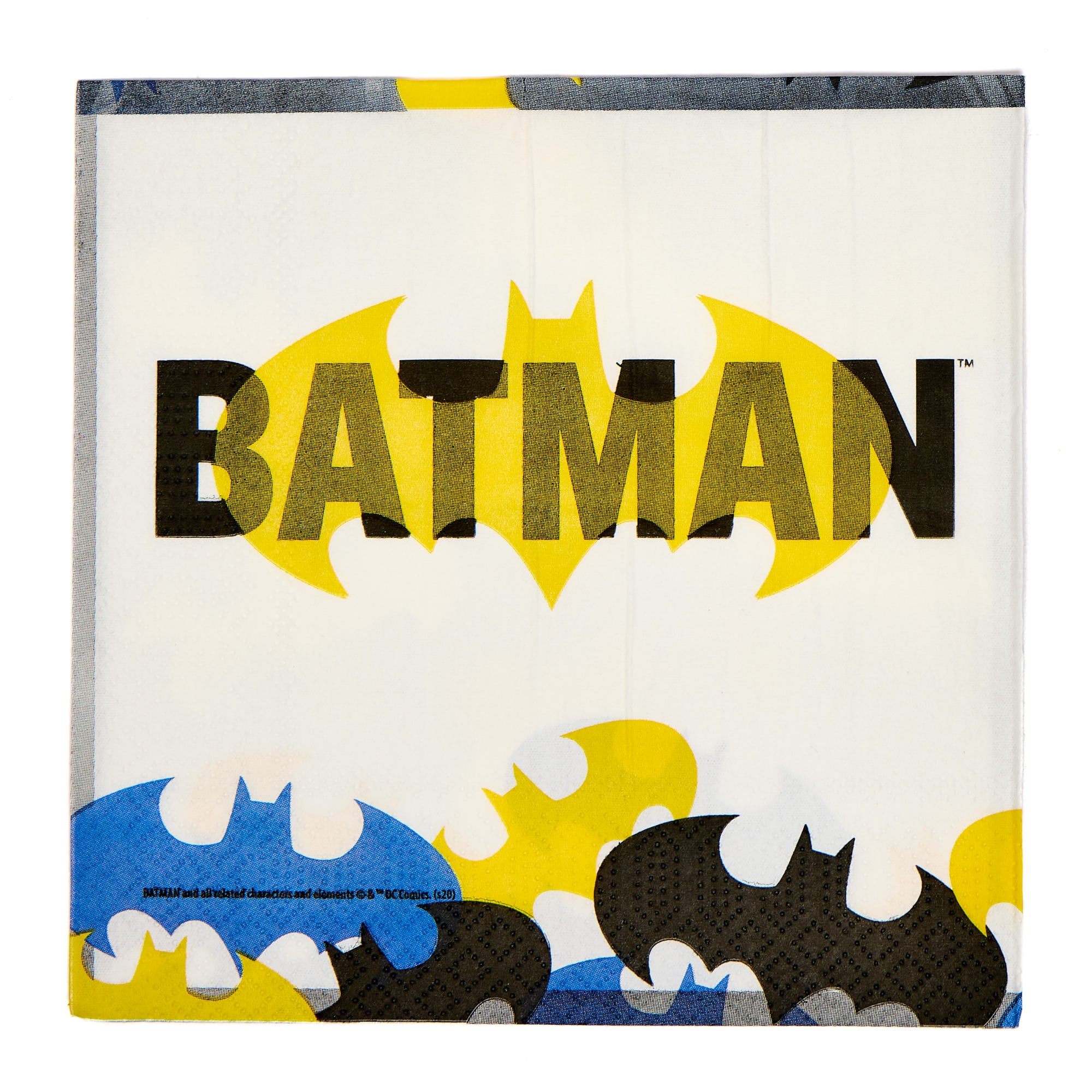 Batman Party Tableware & Decorations Bundle - 16 Guests