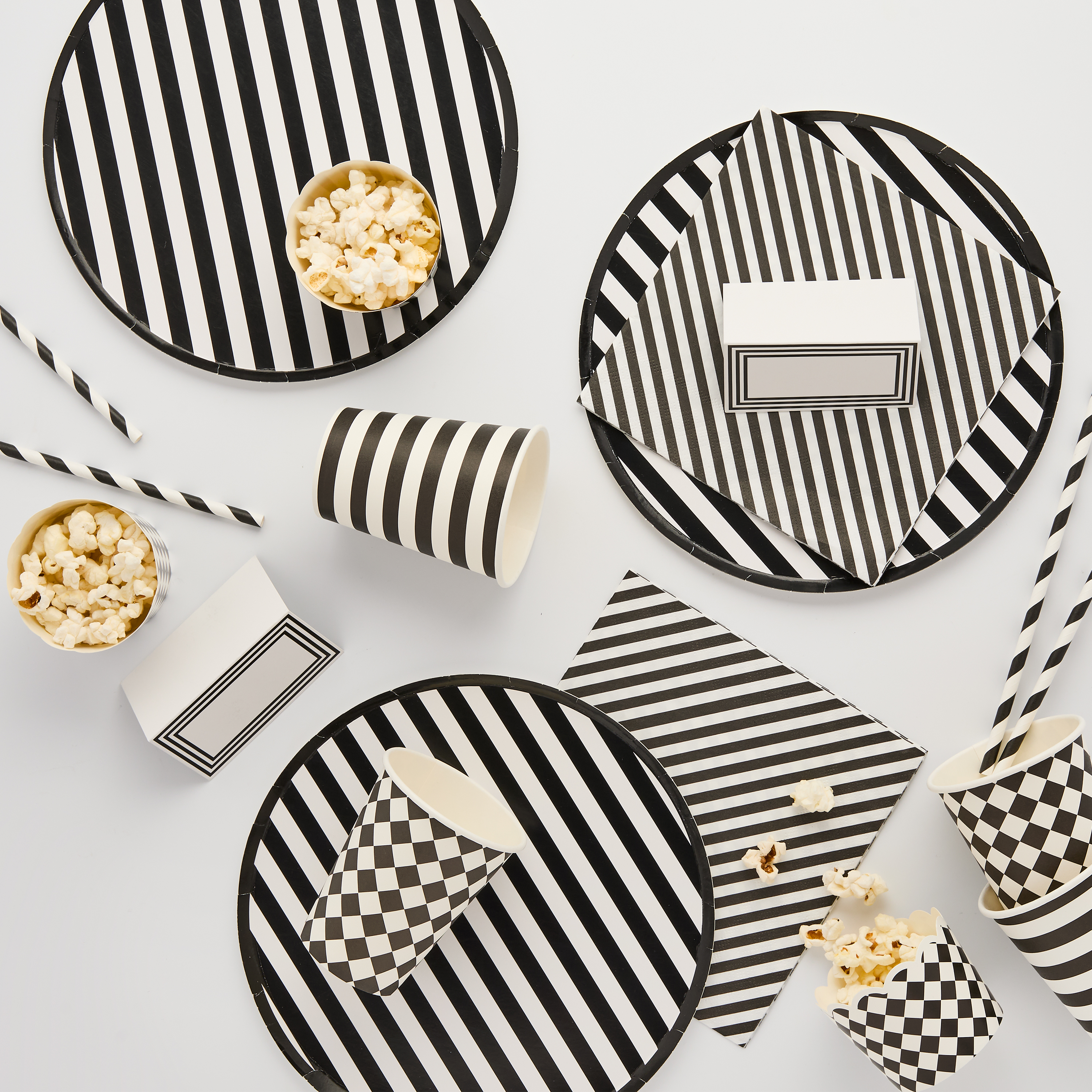 Monochrome Birthday Party Range