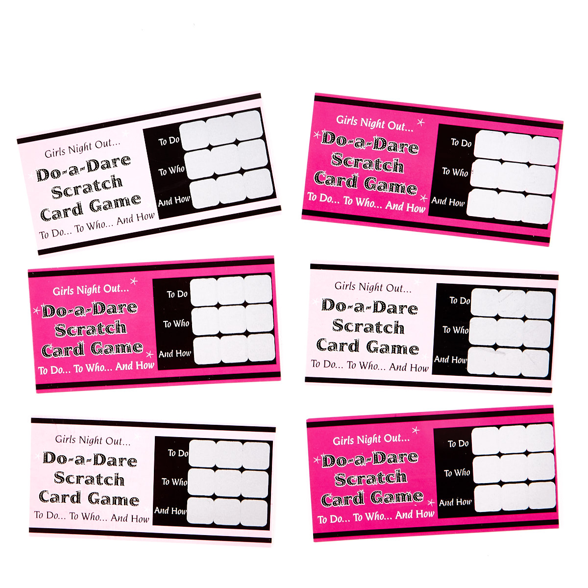 Do-A-Dare Hen Party Scratch Card Game