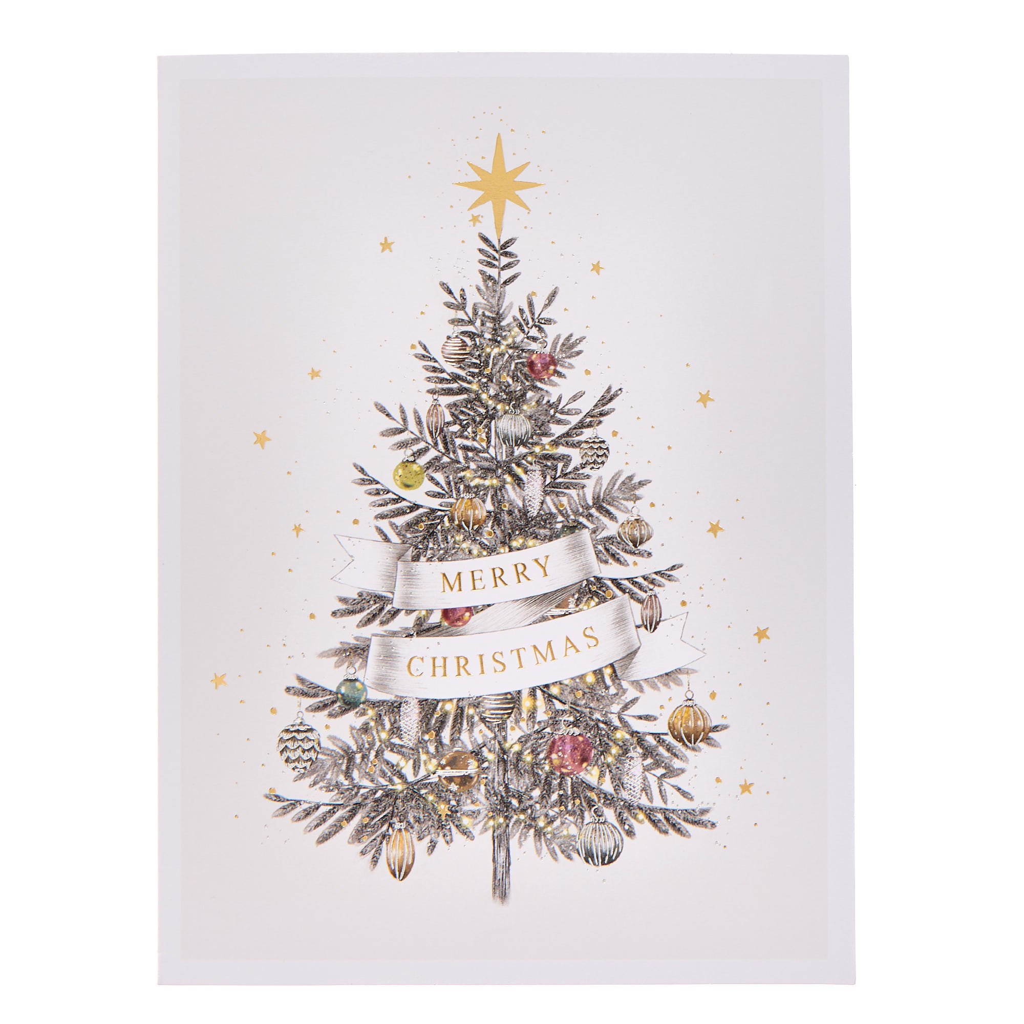 Deluxe Tree & Wreath Charity Christmas Cards - Pack of 10 (2 Designs)