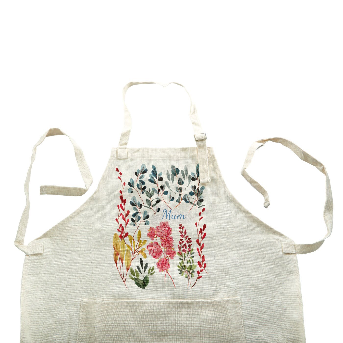Personalised Mother's Day Apron - Floral, Any Relation