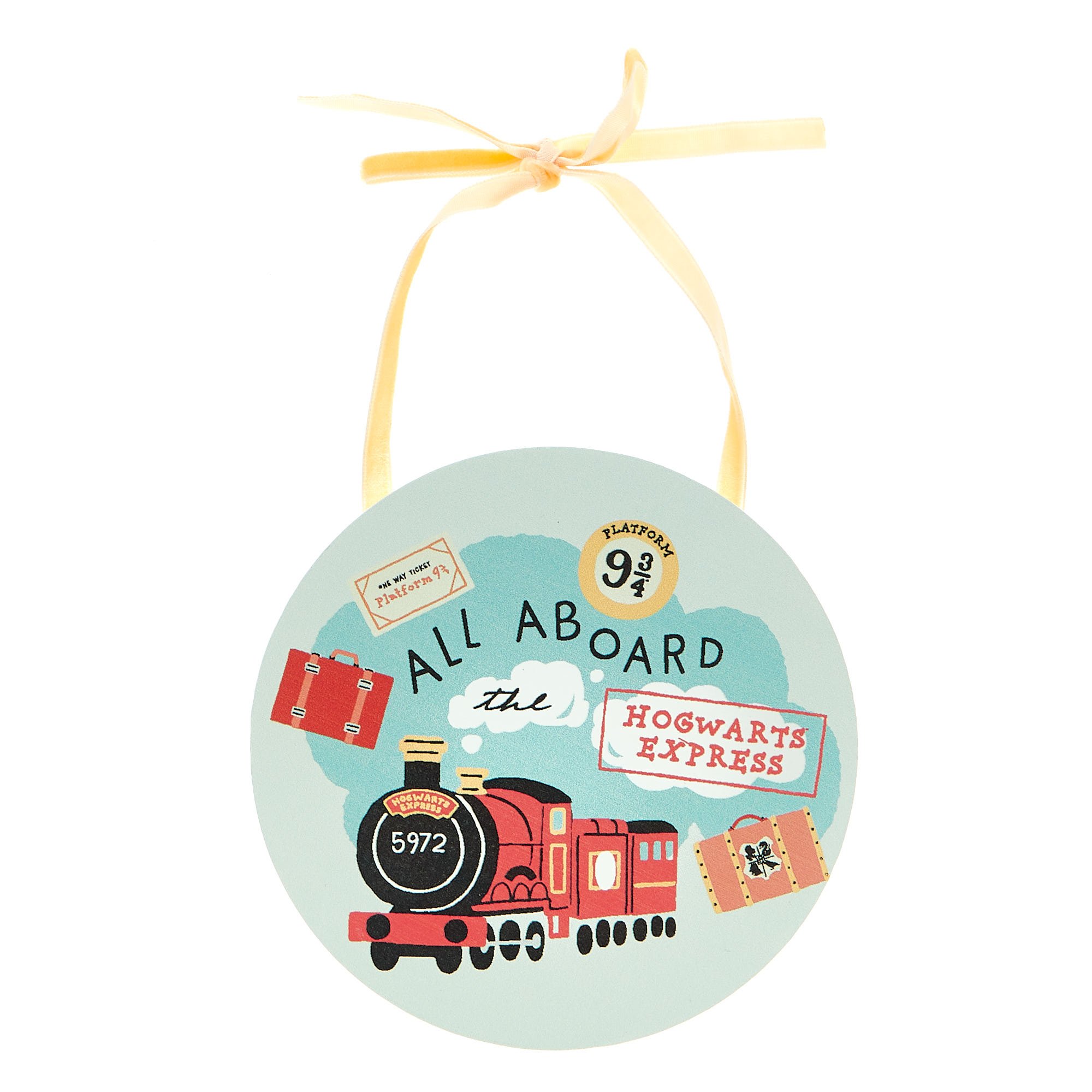 Harry Potter Hogwarts Express Plaque