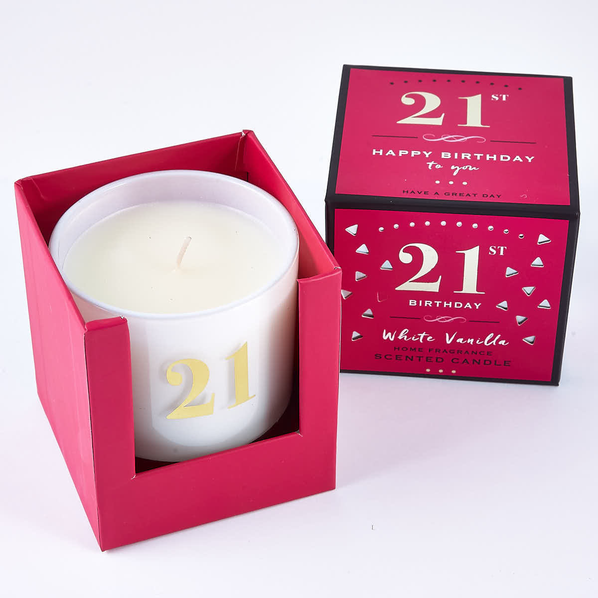 21st Birthday Scented Candle