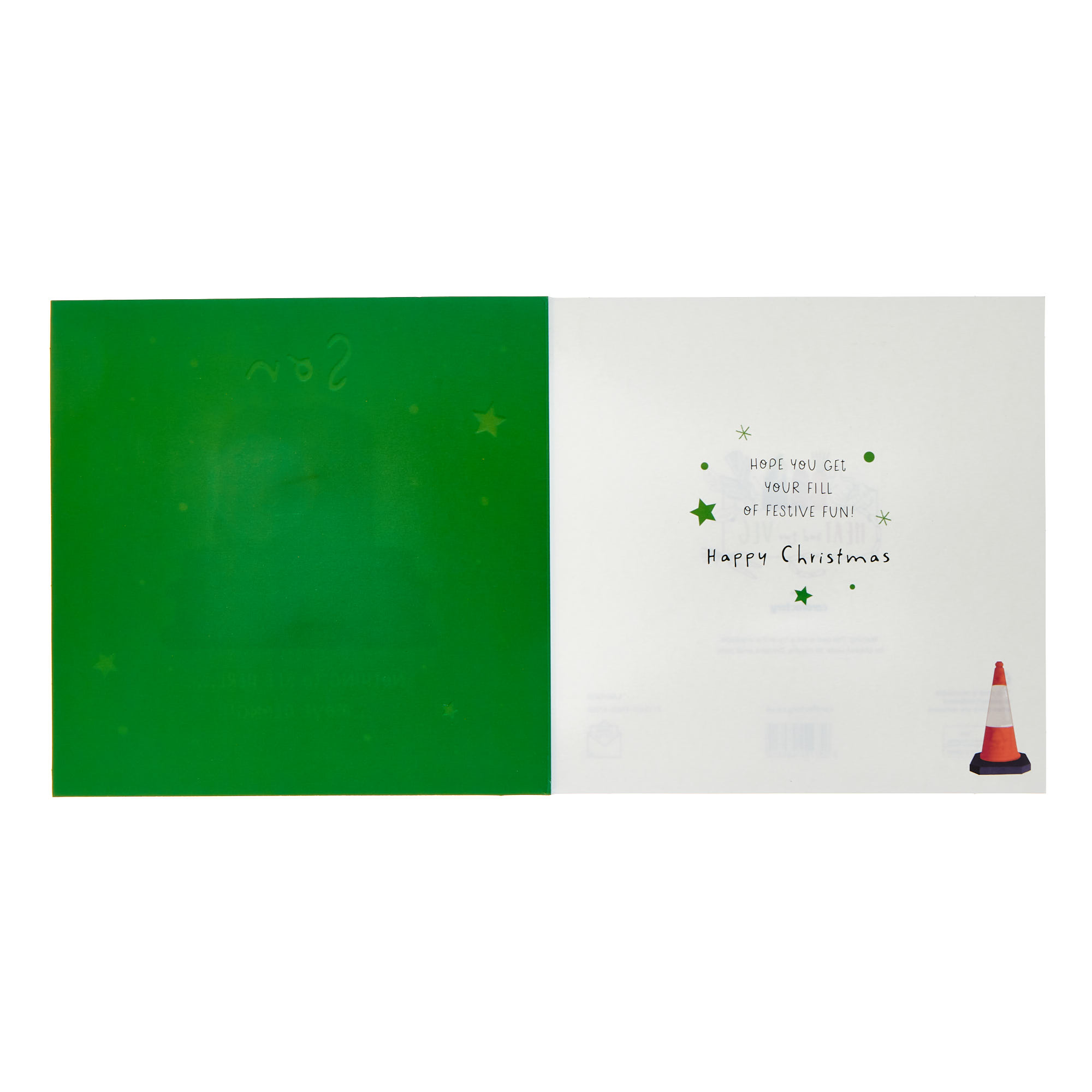 Son Banned Fridge Christmas Card