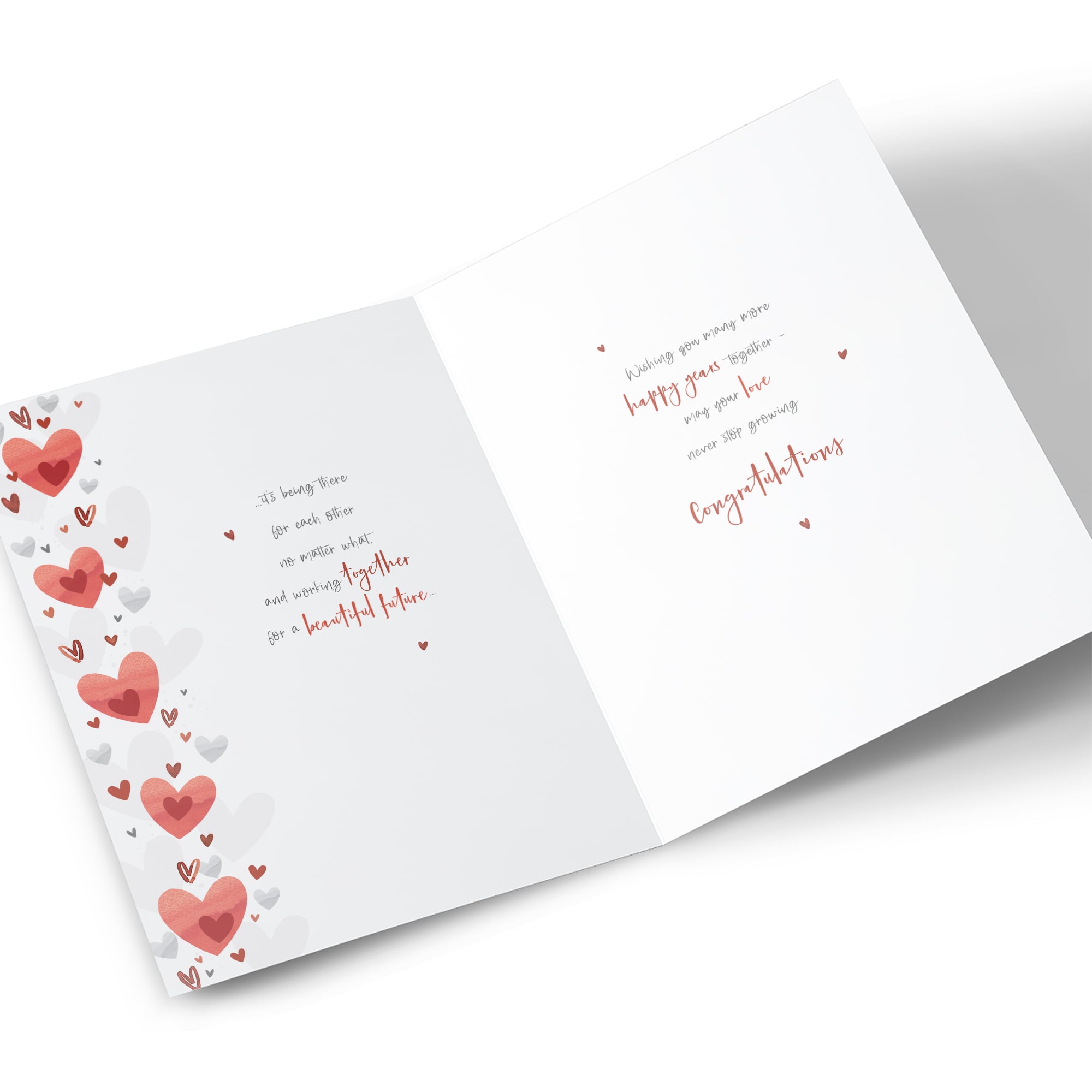 Ruby Wedding Anniversary Card - 40 Years Is A Beautiful Achievement