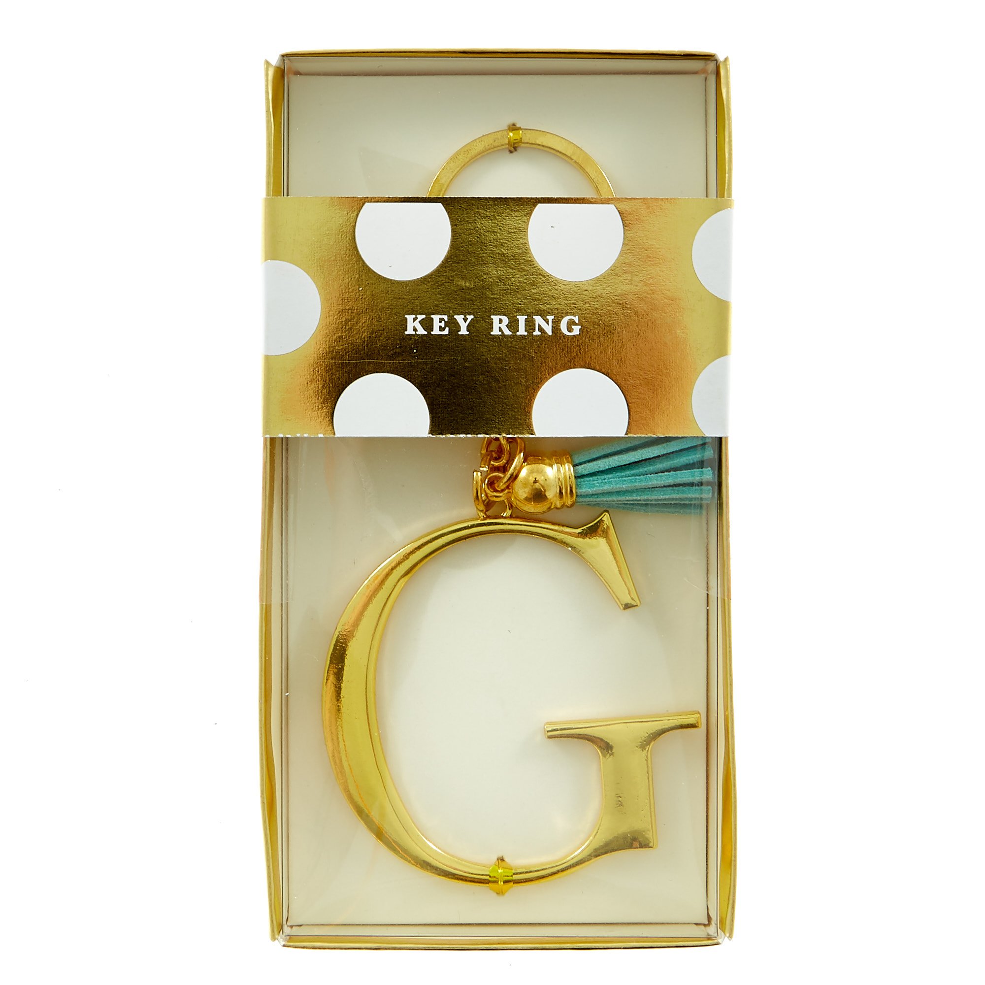 Letter G Key Ring