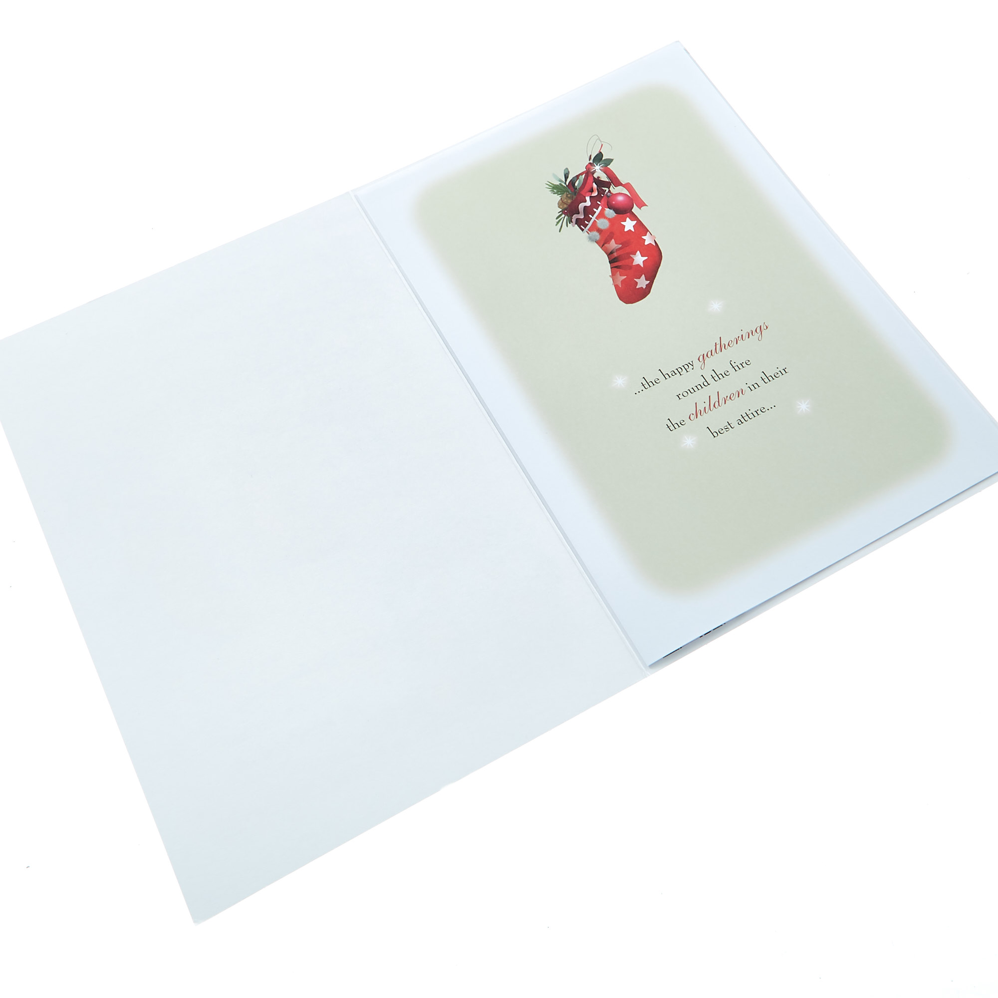 Christmas Card - For All The Family, Stockings