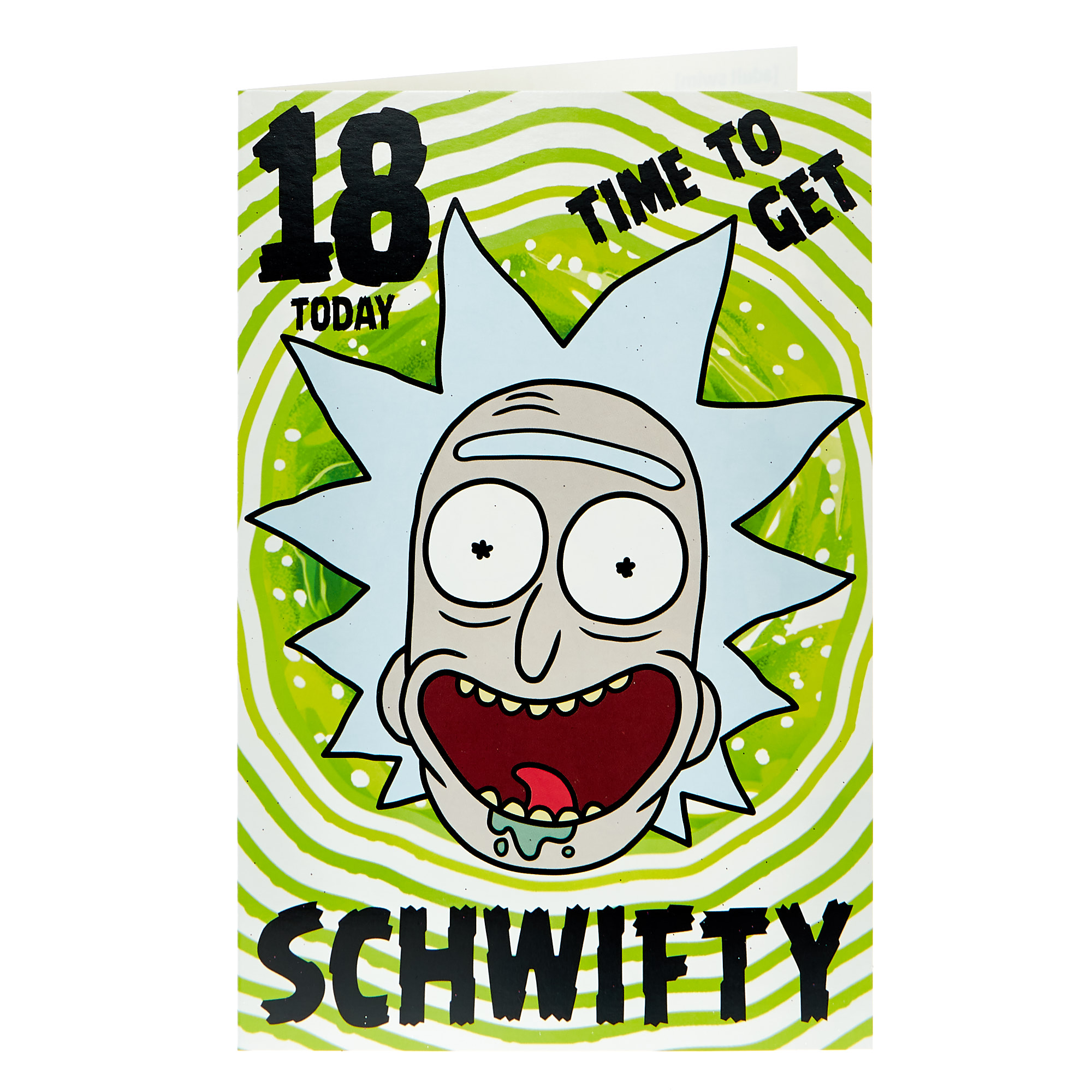 Rick & Morty 18th Birthday Card