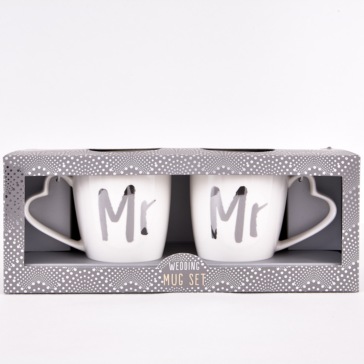 Mr & Mr Wedding Mug Set