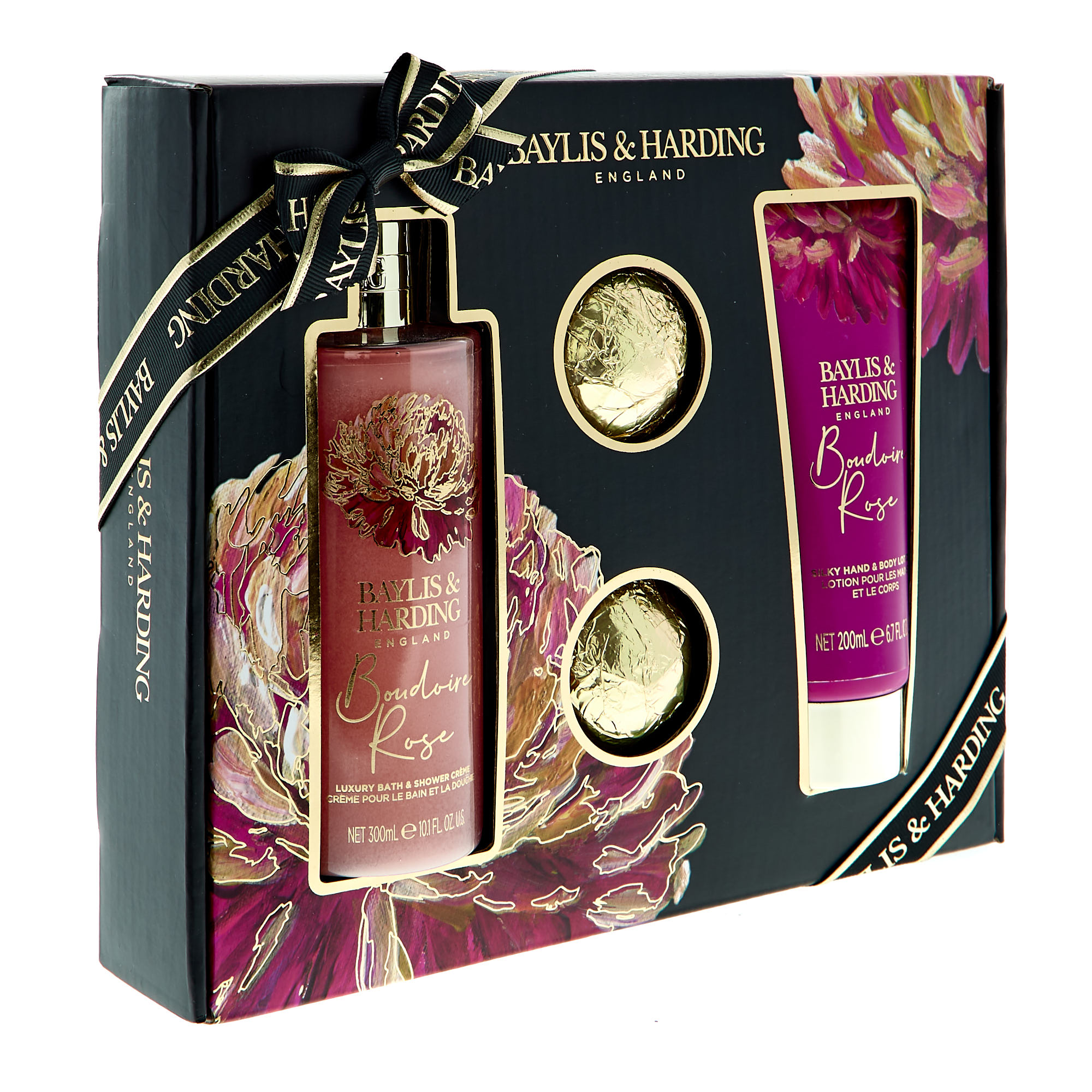 Buy Baylis & Harding Boudoire Rose 4 Piece Gift Set for GBP 14.99 Card Factory UK