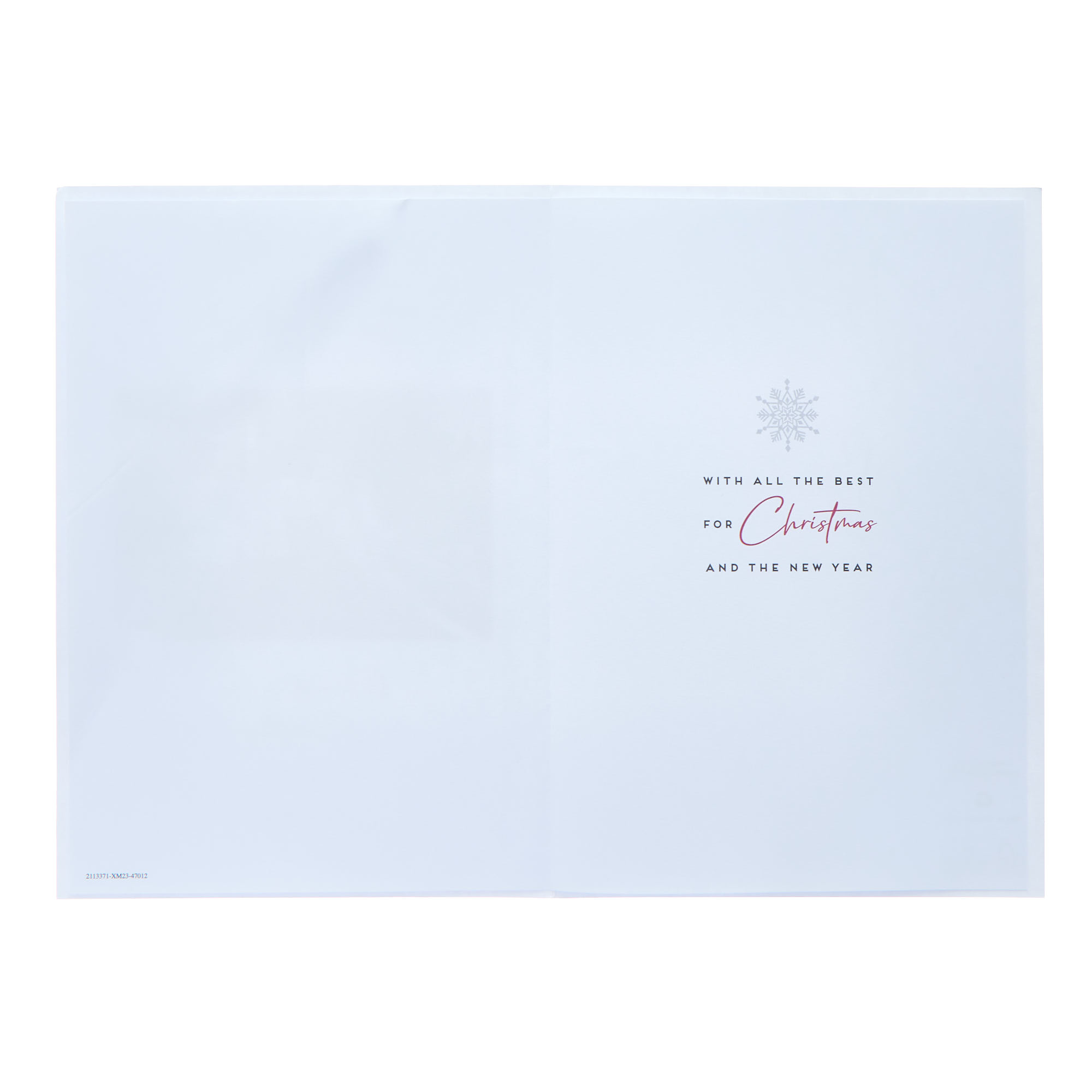 From All The Family Photograph Christmas Card