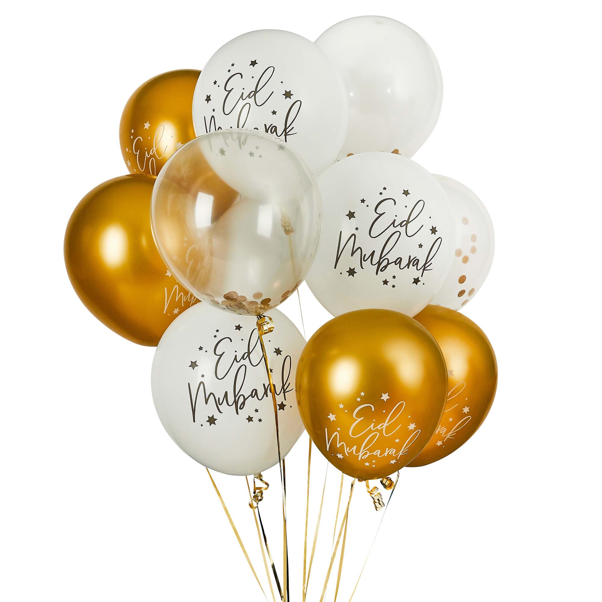 Eid Party Tableware & Decorations Bundle - 8 Guests