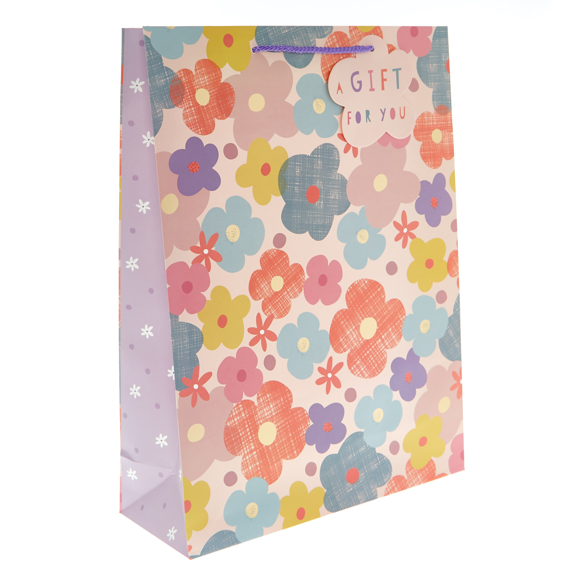 Extra Large Gift Bag - Pastel Flowers