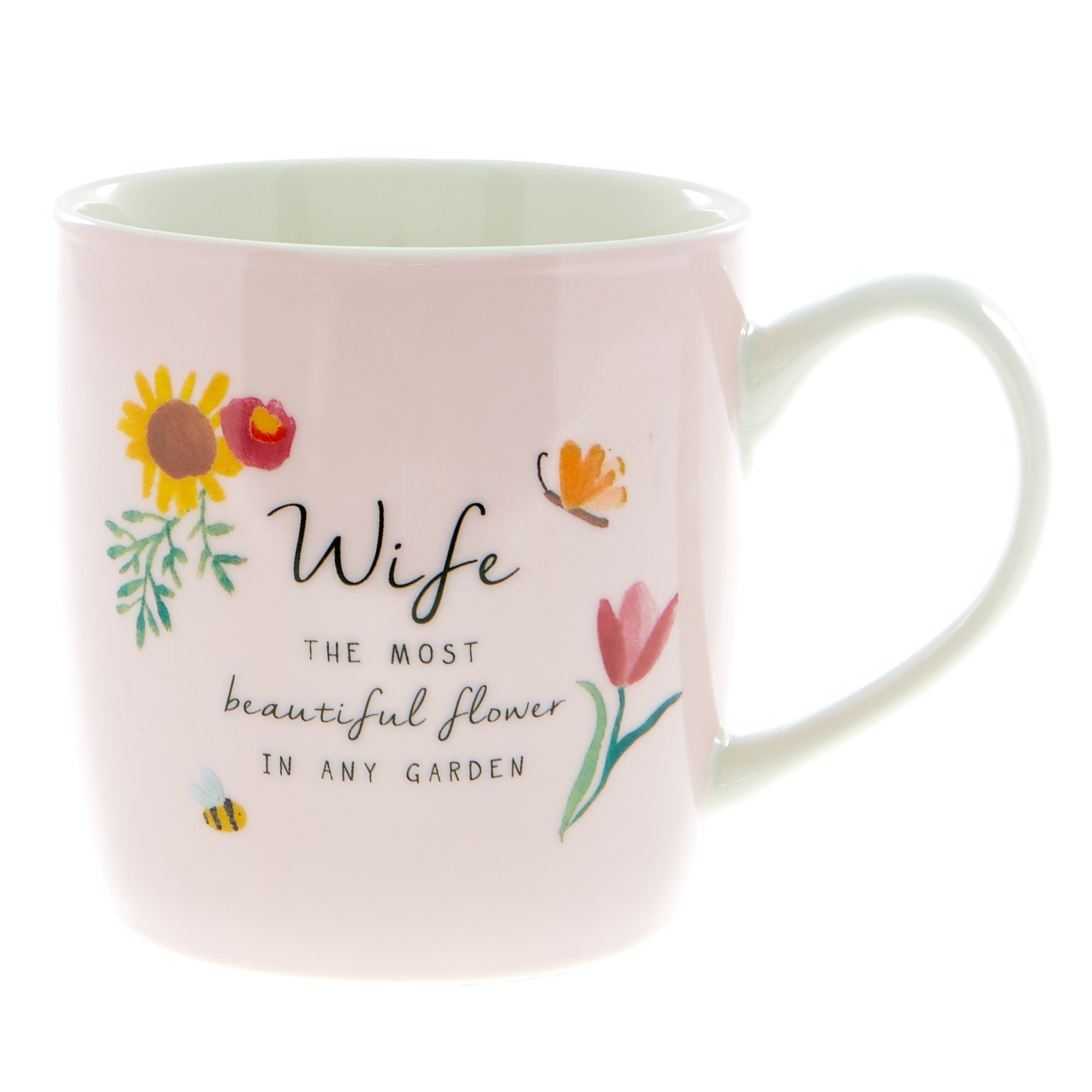 Wife The Most Beautiful Flower In Any Garden Mug