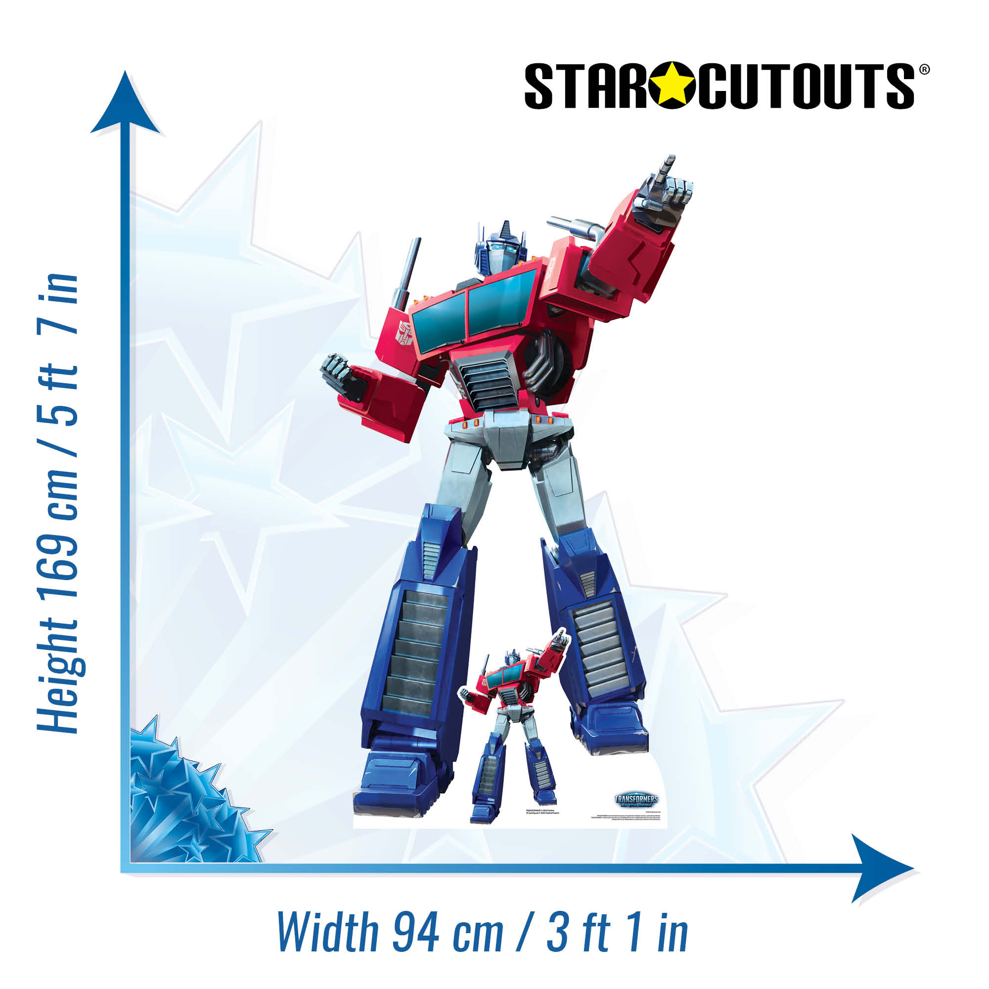 Optimus Prime Transformers Cardboard Cutout 