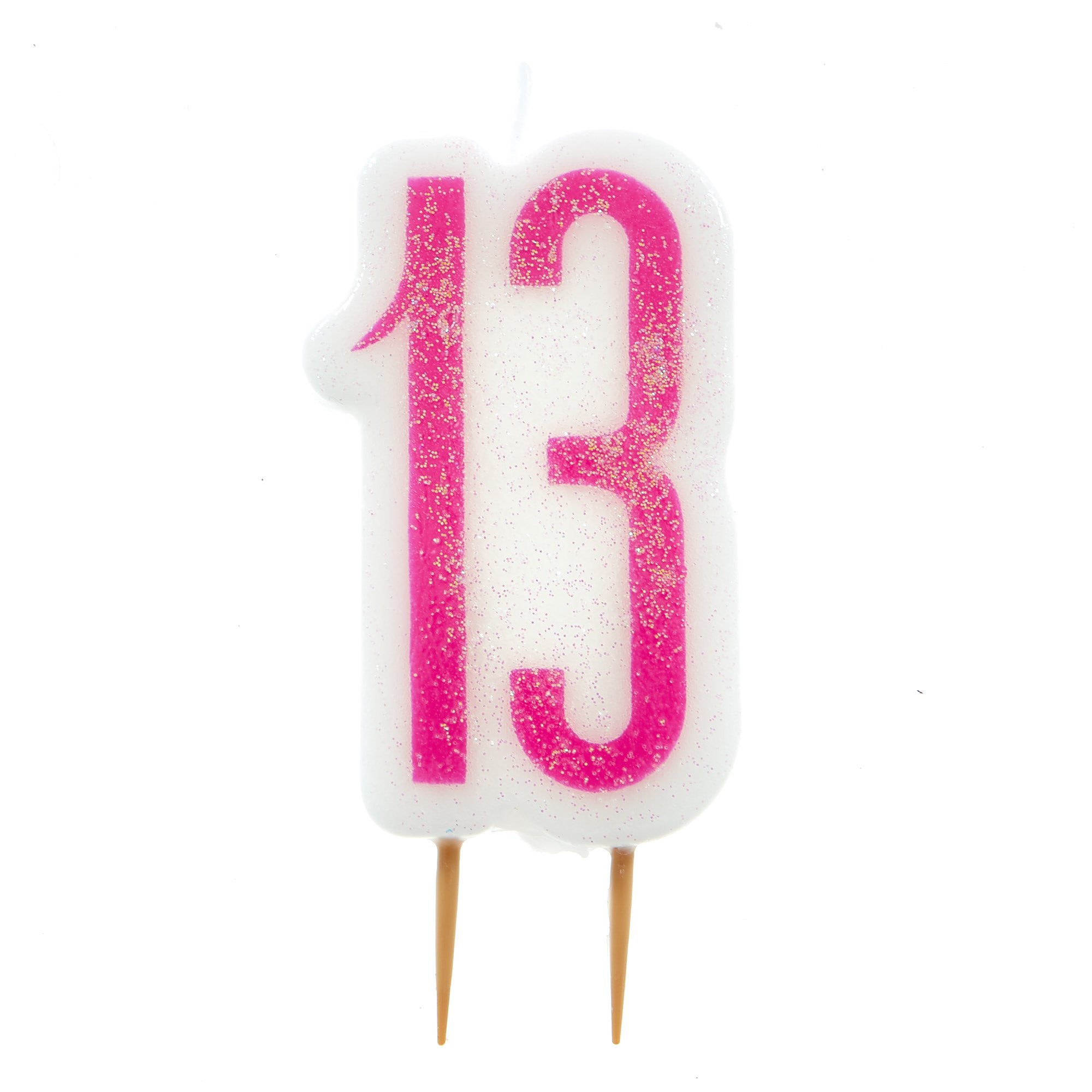 Pink 13th Birthday Party Accessories Kit - 6 Pieces 