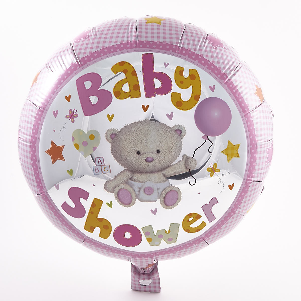 Hugs Girl's Baby Shower Foil Helium Balloon