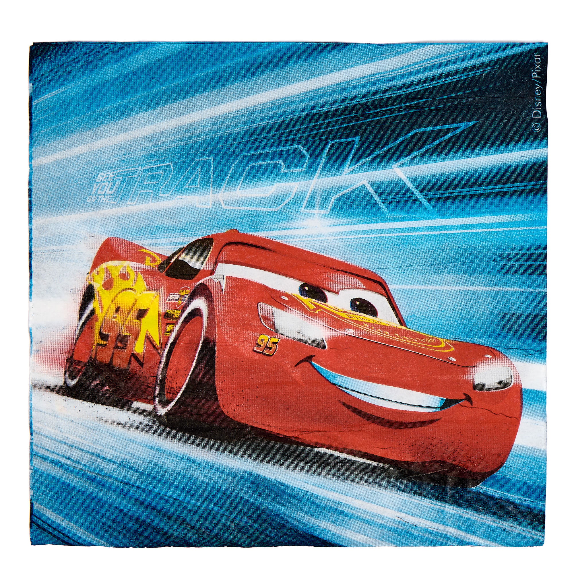 Cars 3 Party Tableware & Decorations Bundle - 16 Guests