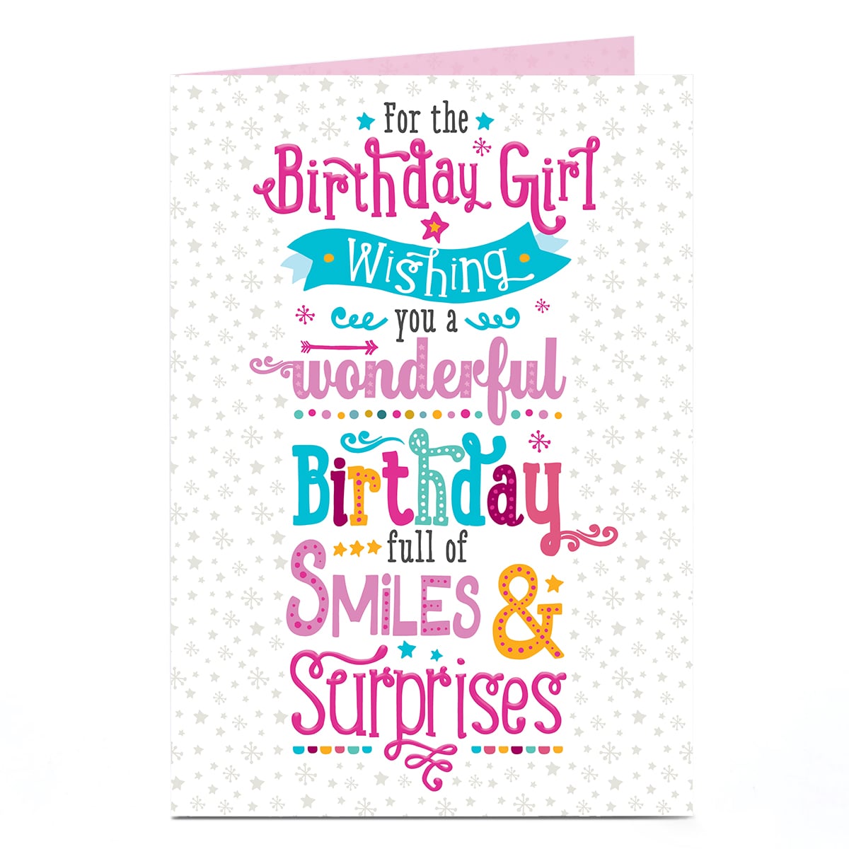 Birthday Card - Smiles and Surprises