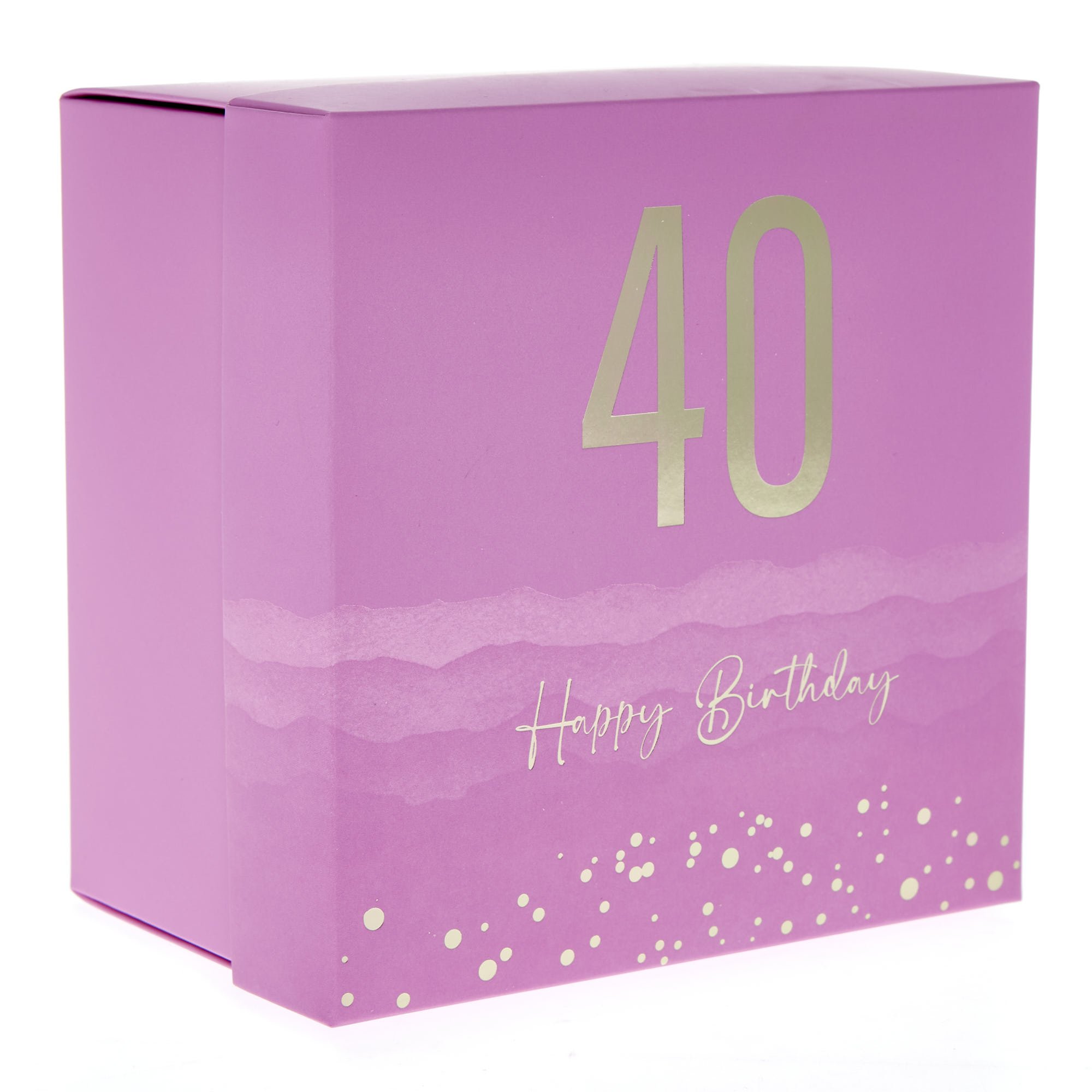 Gold Confetti 40th Birthday Mug