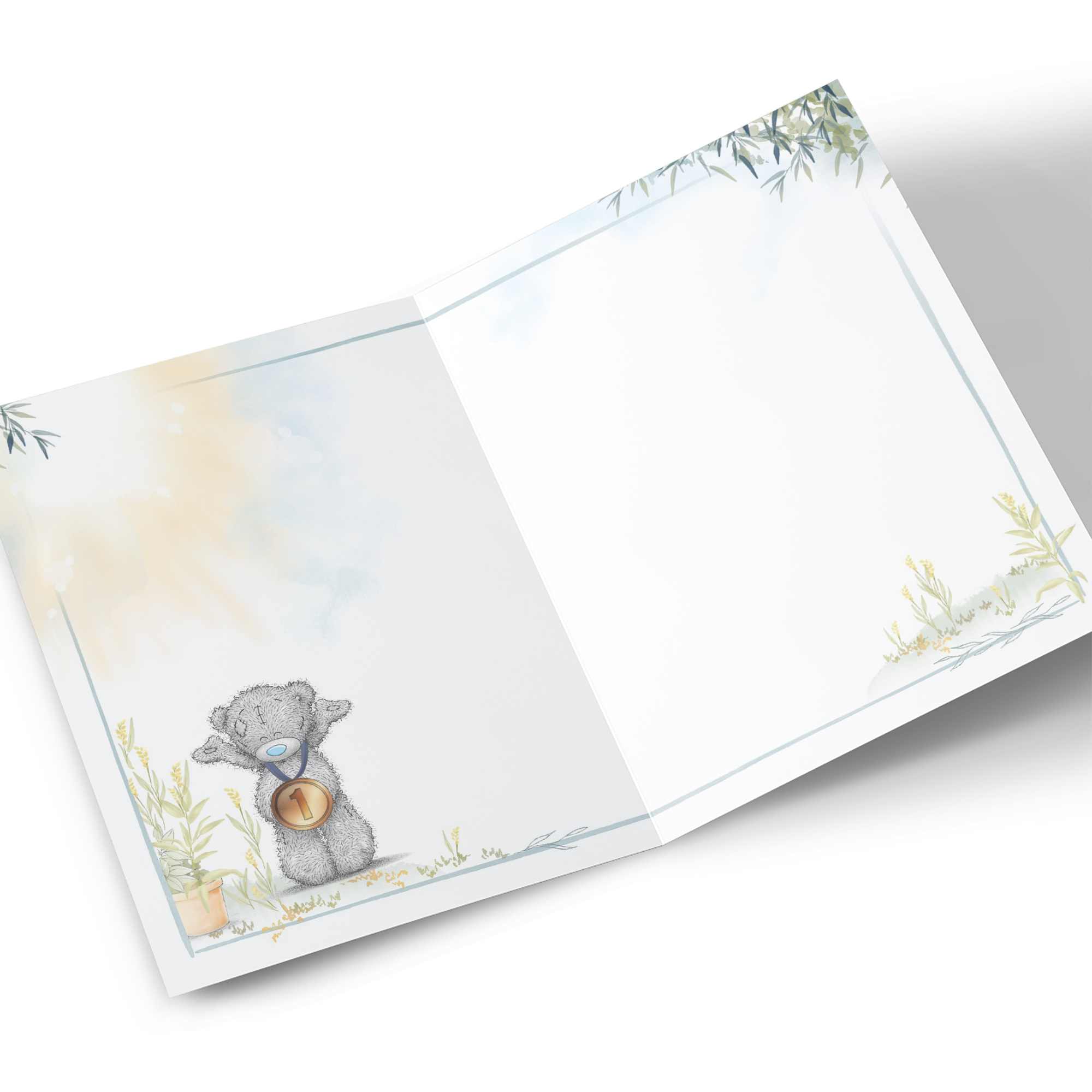 Personalised Tatty Teddy Father's Day Card - Just The Best Number 1 Dad