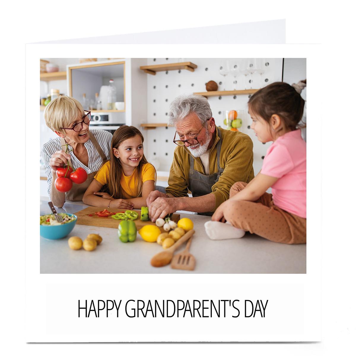 Photo Grandparent's Day Card - Any Message