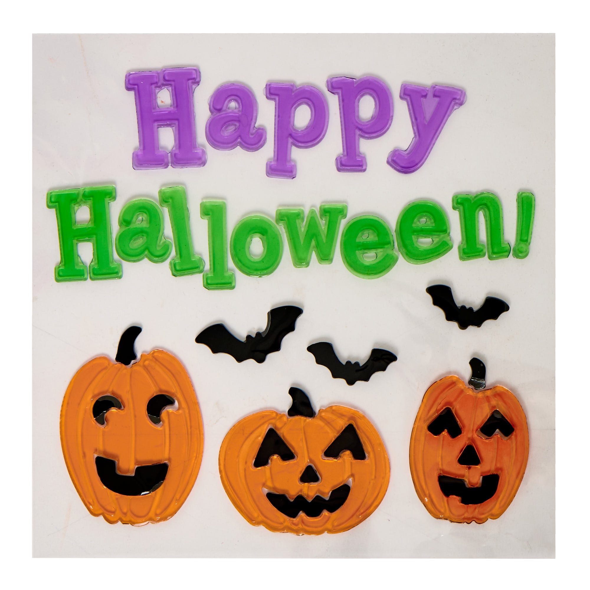 Halloween Gel Window Decorations (Lucky Dip)